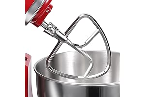 Stainless Steel Flat Beater for KitchenAid Tilt-head & 4.5-5 Qt Mixers