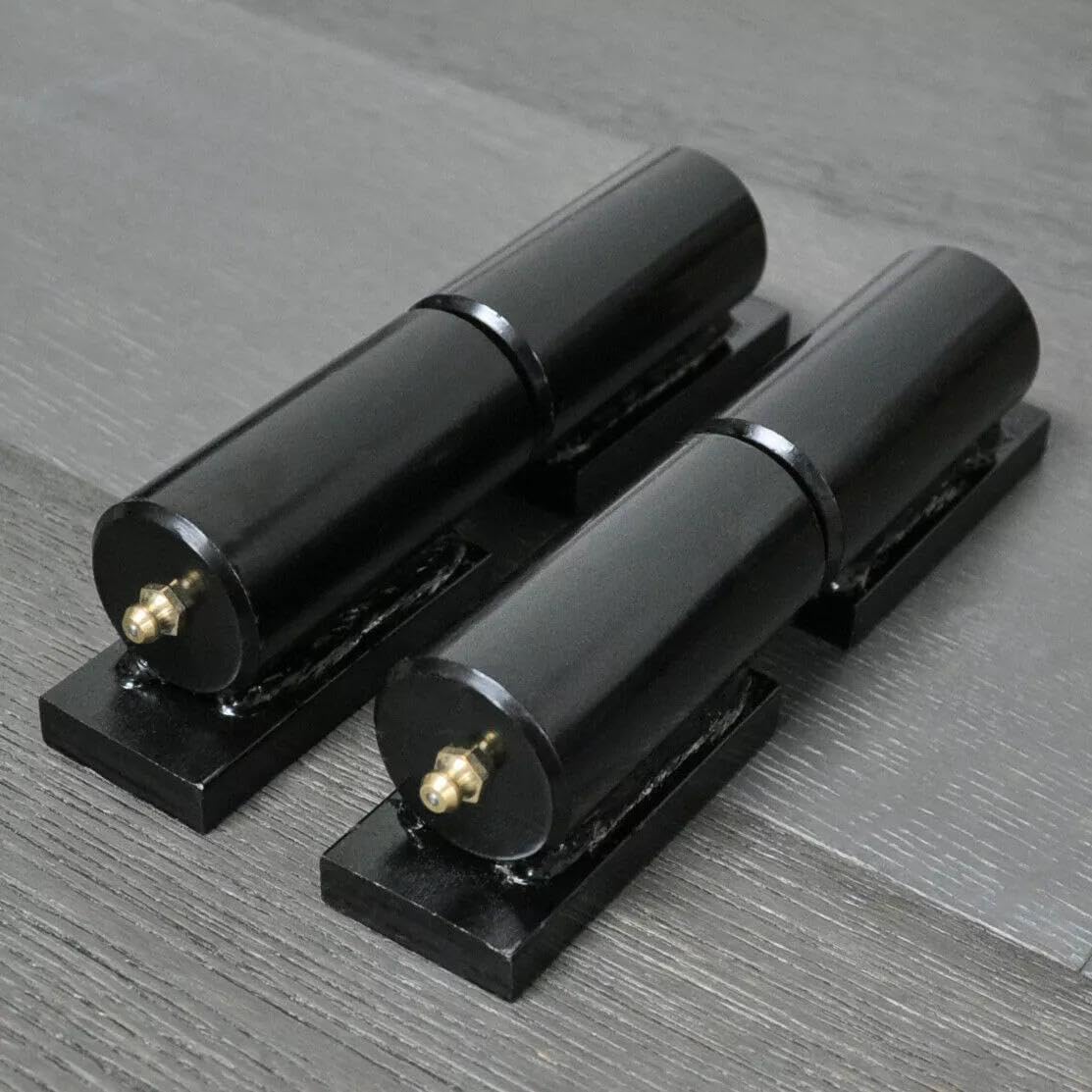 for 7 Barrel Hinge | GatorPro | Heavy Duty Weld on for Metal Gates/Doors | Pair