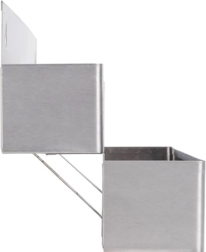 Miniatura 4 de Riel de velocidad de doble nivel de acero inoxidable, organizador versátil de botellas de licor de 48 pulgadas. Almacenamiento eficiente de botellas