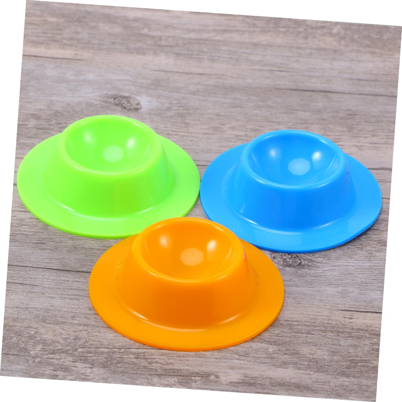 Amosfun 18 Pcs Porte-Oeufs Ustensiles De Cuisine pour Pocheuses à Œufs Cuiseur à Oeufs Pochés Mini Coquetiers Porte-coquetier Coquetier Oeuf Stand D'oeufs Coquetier en Silicone