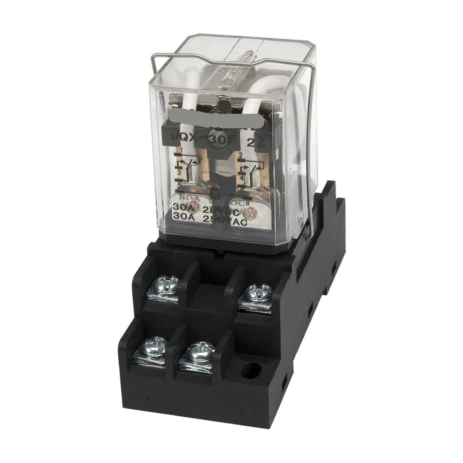 Przekaźnik mocy, JQX-30F, 110V AC, 220, DC 24, 12, 30 A