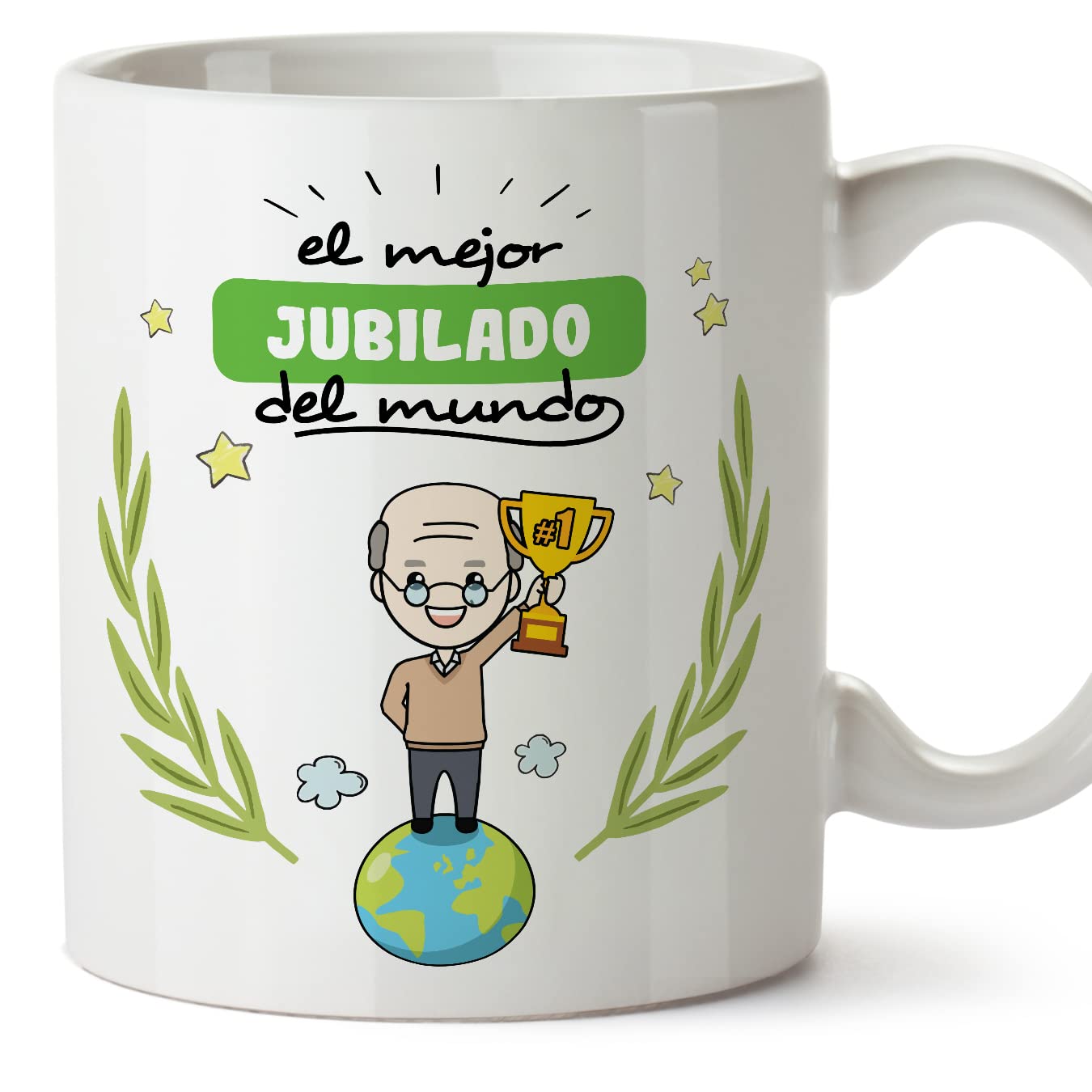 MUGFFINS Taza Fisioterapeuta Hombre (Mejor del Mundo) - Regalos Originales y Divertidos de Fisioterapia — view 35