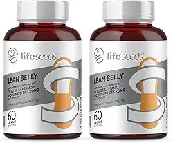 Óleo de Cártamo + Picolinato de Cromo - 2 Potes - 120 Cápsulas