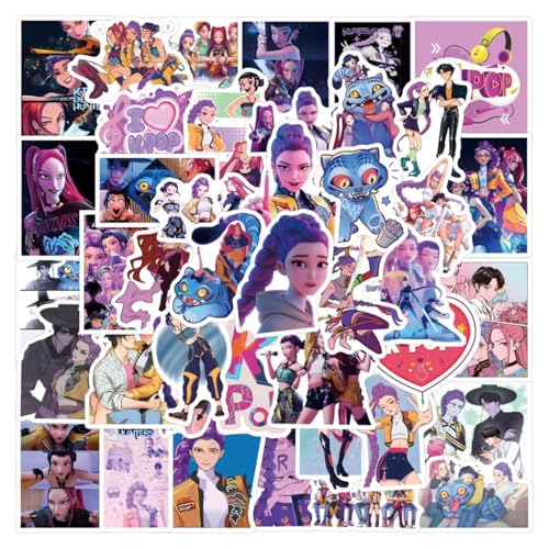 Demon Movie Hunters Stickers,110PCS Korean Idol Anime...