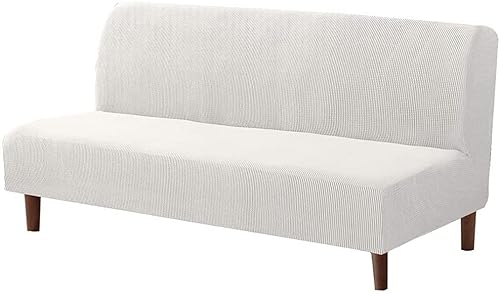 XTHY Ohne Armlehnen Schlafsofa Bezug Sofabezug 150-180cm Couch Überzug Armlos Sofaüberwurf Sofa Hussen Armlose Sofabettüberzug Futon Schutzhülle Für Klappbares Schlafsofa Mit