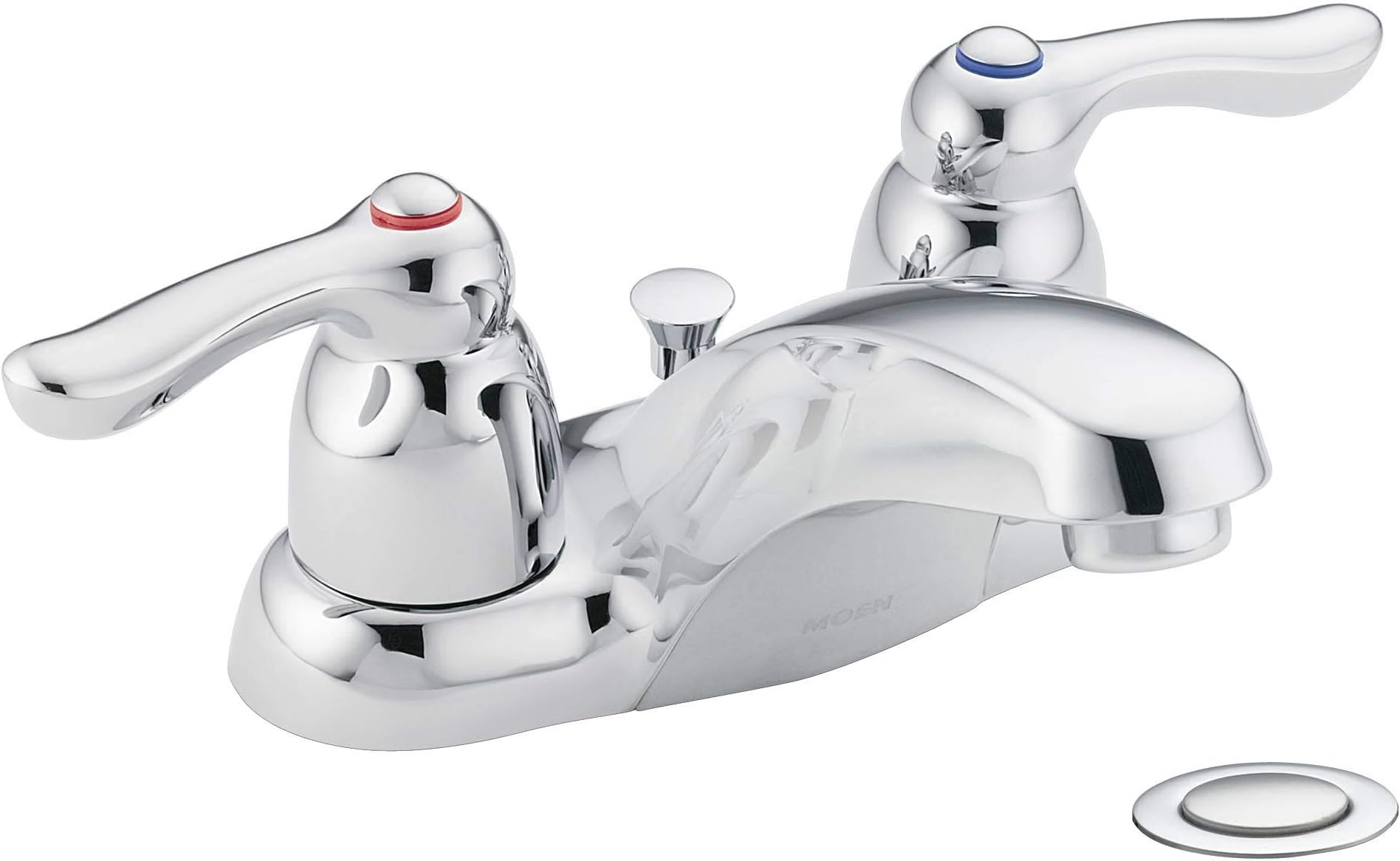 Moen 8917 Commercial M-Bition 4-Inch Centerset Lavatory Faucet with ...