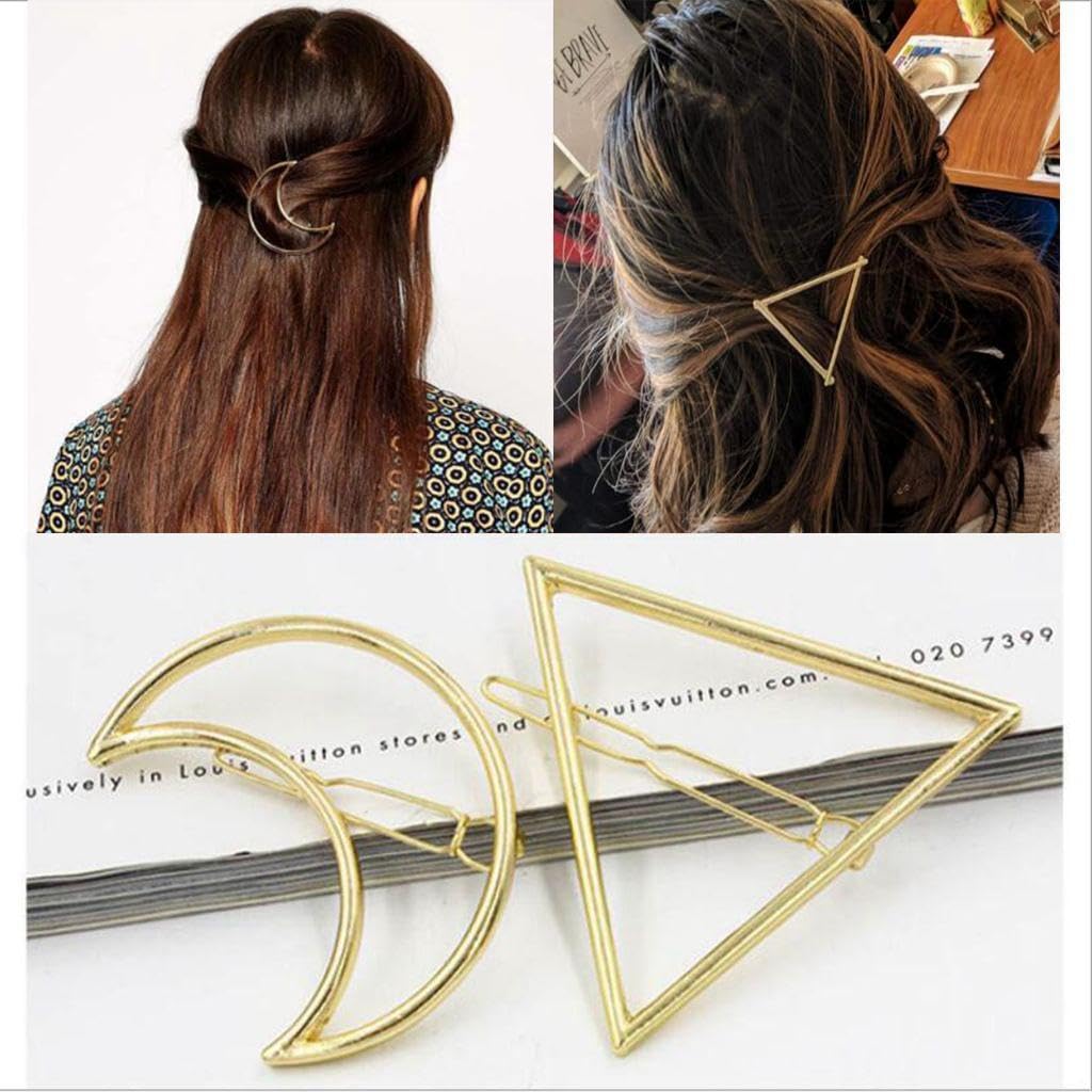 BNF 10xgold Silver Geometric Size Hair Clip Stinging Girl Moon for Women | Clothes, shoes and accessories | Women Accessories | hair accessories BNF 10xgold Silver Geometric Size Hair Clip Stinging Girl Moon for Women | Clothes, shoes and accessories | Women Accessories | hair accessories