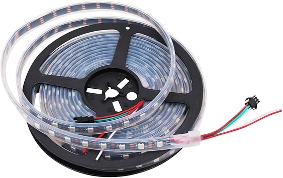 5 Meter WS2812B 300LEDS RGB LED Strip Lights Pixels Addressable Individulally Dream Color Chasing DC5V Digital Programmable
