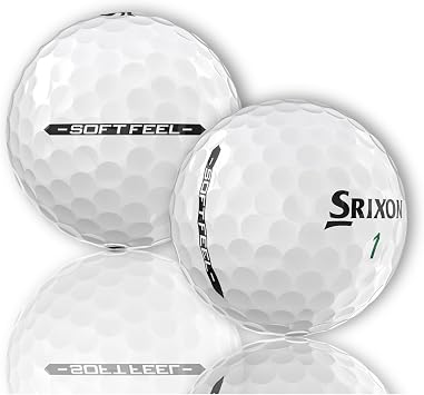 Golf Ball Monkey Recycled for Srixon Soft Feel Golf Balls Bulk - Used Softfeel Balls for Srixon Golfballs Soft Feel