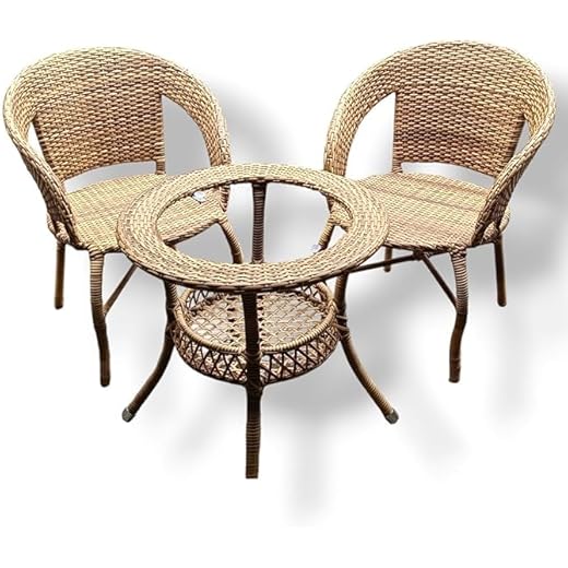 Rattan & Wicker Garden Patio Set 2+1