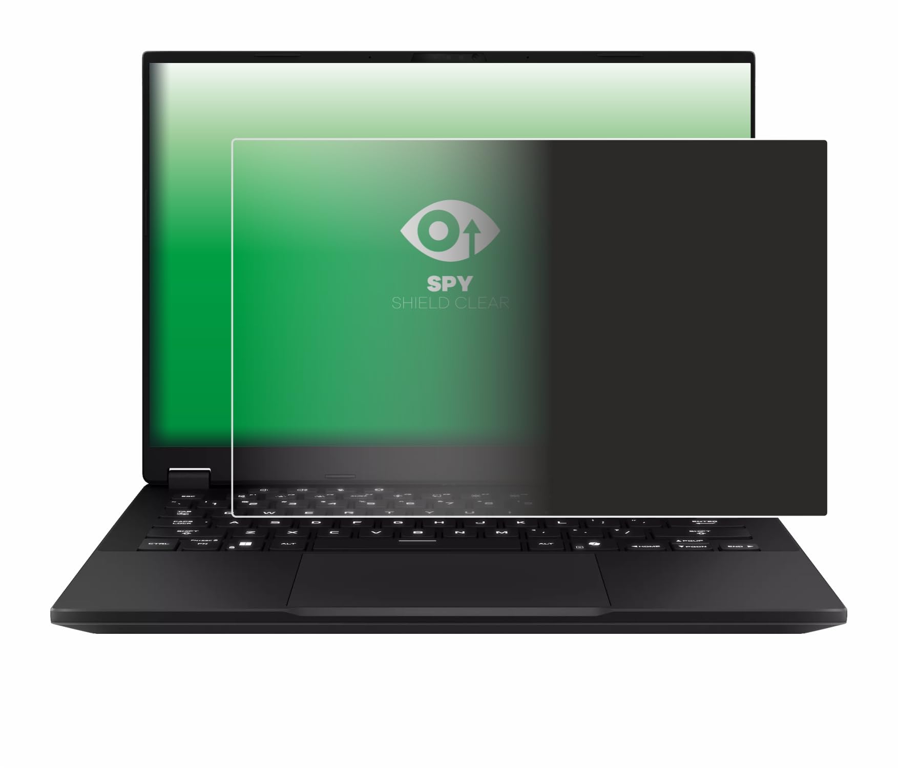 upscreen Pellicola Privacy per ASUS TUF Gaming A14 | , Anti-Spy Protezione Schermo Made in Germany, Anti-Spia Privacy Screen Protector Chiara