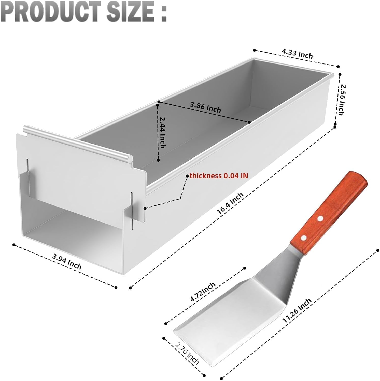 Telaio da forno rettangolare regolabile 41,7 × 10 × 6 cm | FindTheDeal