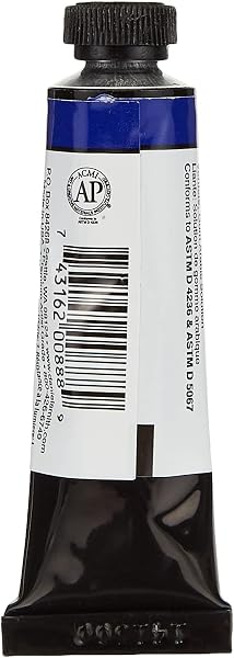 DANIEL SMITH Daniel Smith Extra Fine Watercolor 15ml Paint Tube, French Ultramarine (284600034), 0.5 Fl Oz (Pack of 1) in use