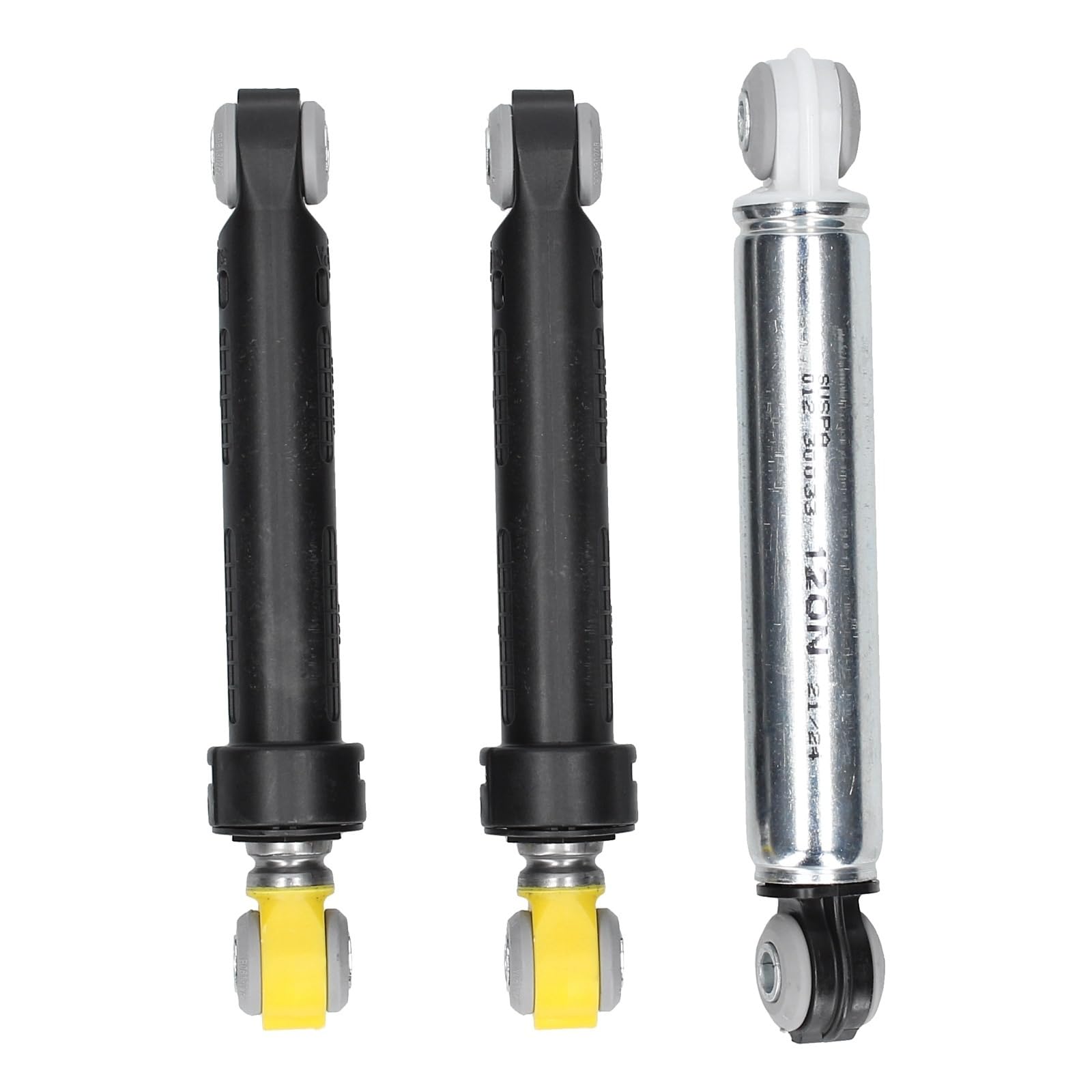 DL-pro Lot De 2 Amortisseurs Compatibles Avec Miele 4500826 Suspa RD12 120N 8 Mm Alésage 8 Mm - Foto 2