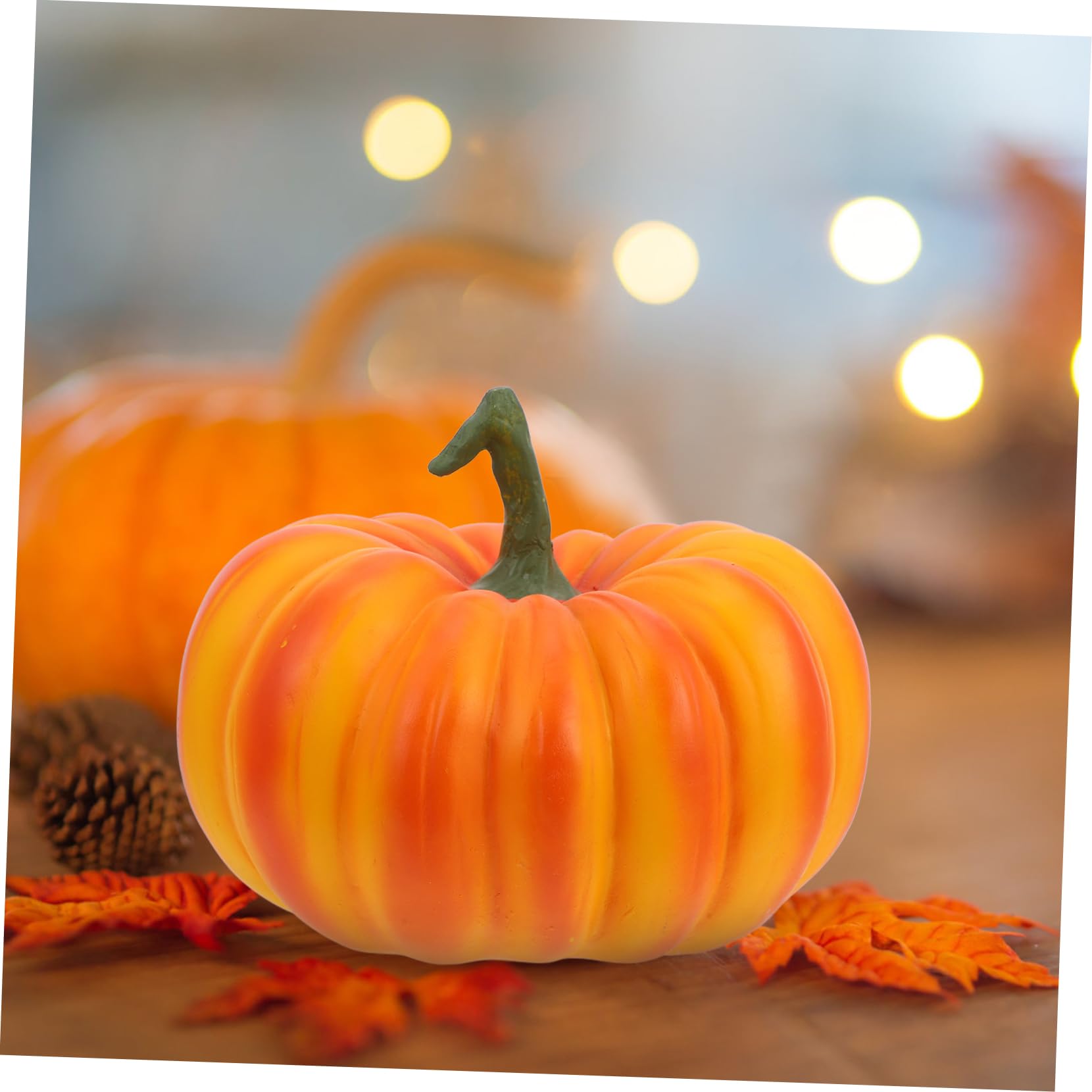 Harz Kürbis Dekoration Künstlich Für Herbst Thanksgiving Halloween Tischdeko Szenenaccessoire Requisite Ornament