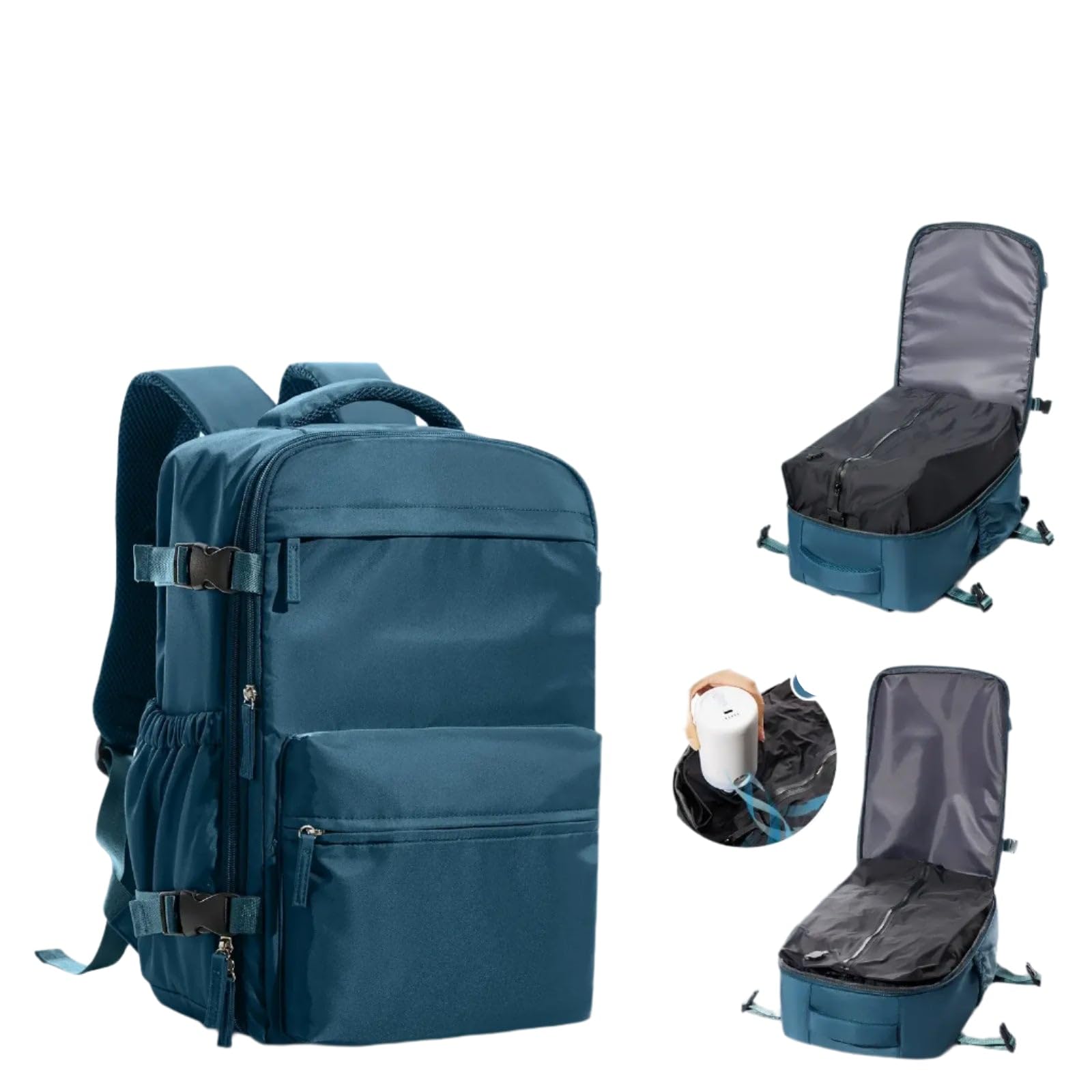 Męski plecak kompresyjny próżniowy: Travel & Tech Ready