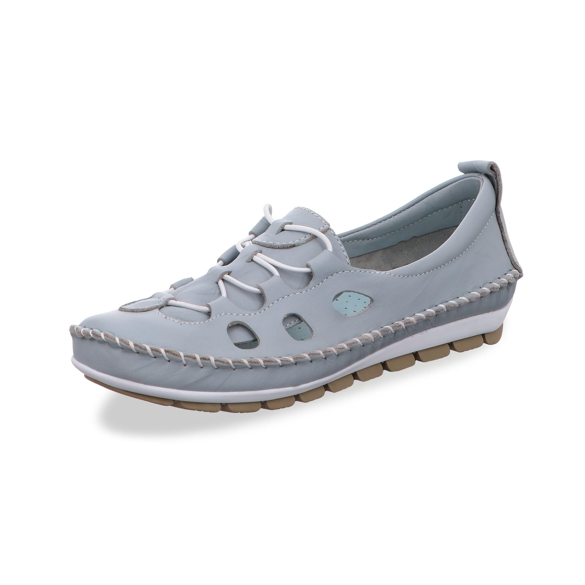Gemini 003115-01 Mocasines de Cuero para Mujer