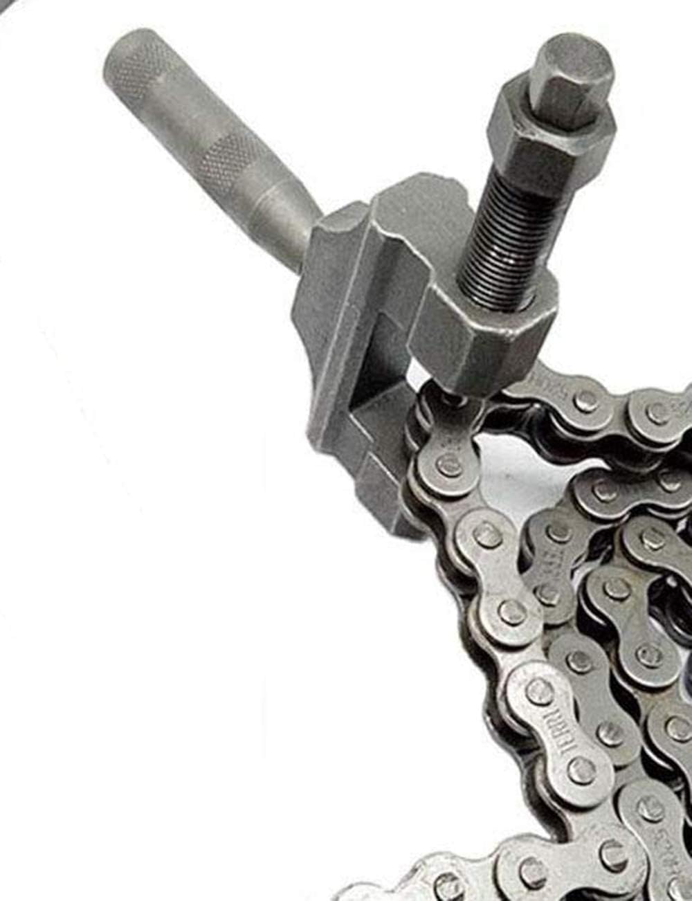 AASONS Motorcycle Sprocket Chain Breaker Chain Removal Drive Splitter Cutter Link Repair Cutter & Riveting Tool Universal for All Types of Cycles Bikes ATV Chains 3