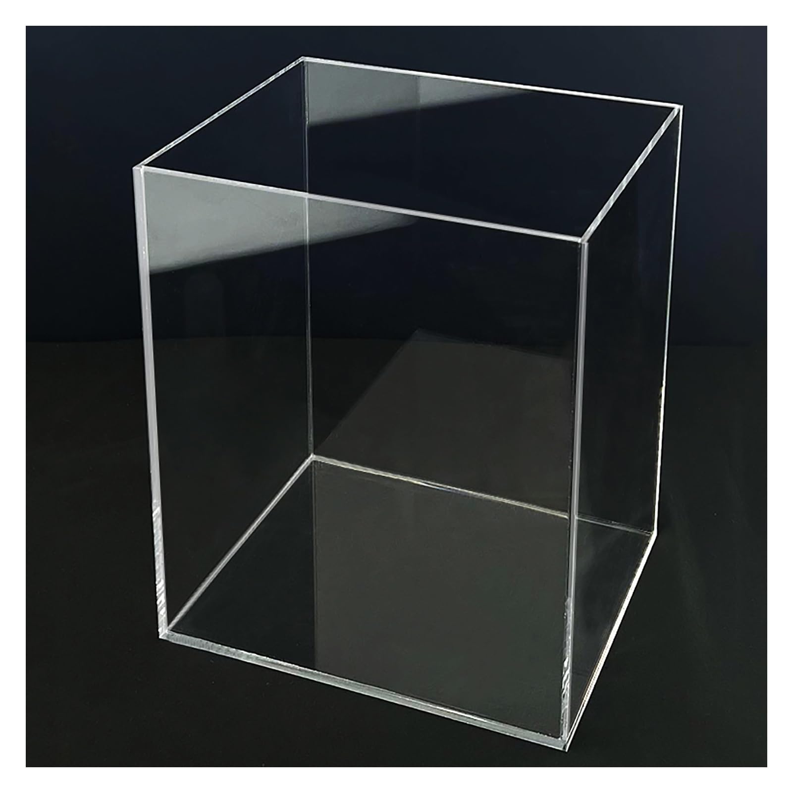 Plateau de photographie en acrylique étanche avec réservoir double profondeur