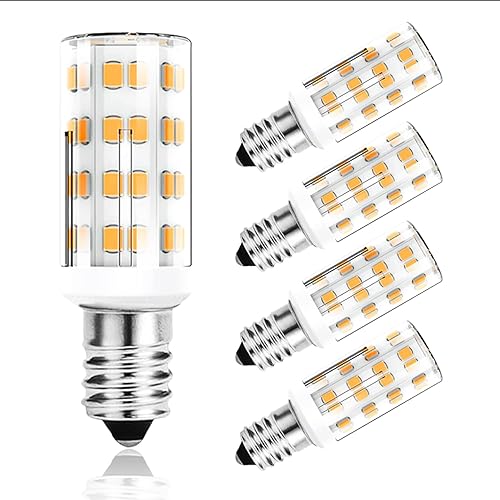 Miniatura 1 de SSQY Bombilla LED E11 de 4 W regulable, reemplazo de bombilla halógena E11 de 30 W o 40 W, blanco cálido 3000 K, base de mini candelabro E11,