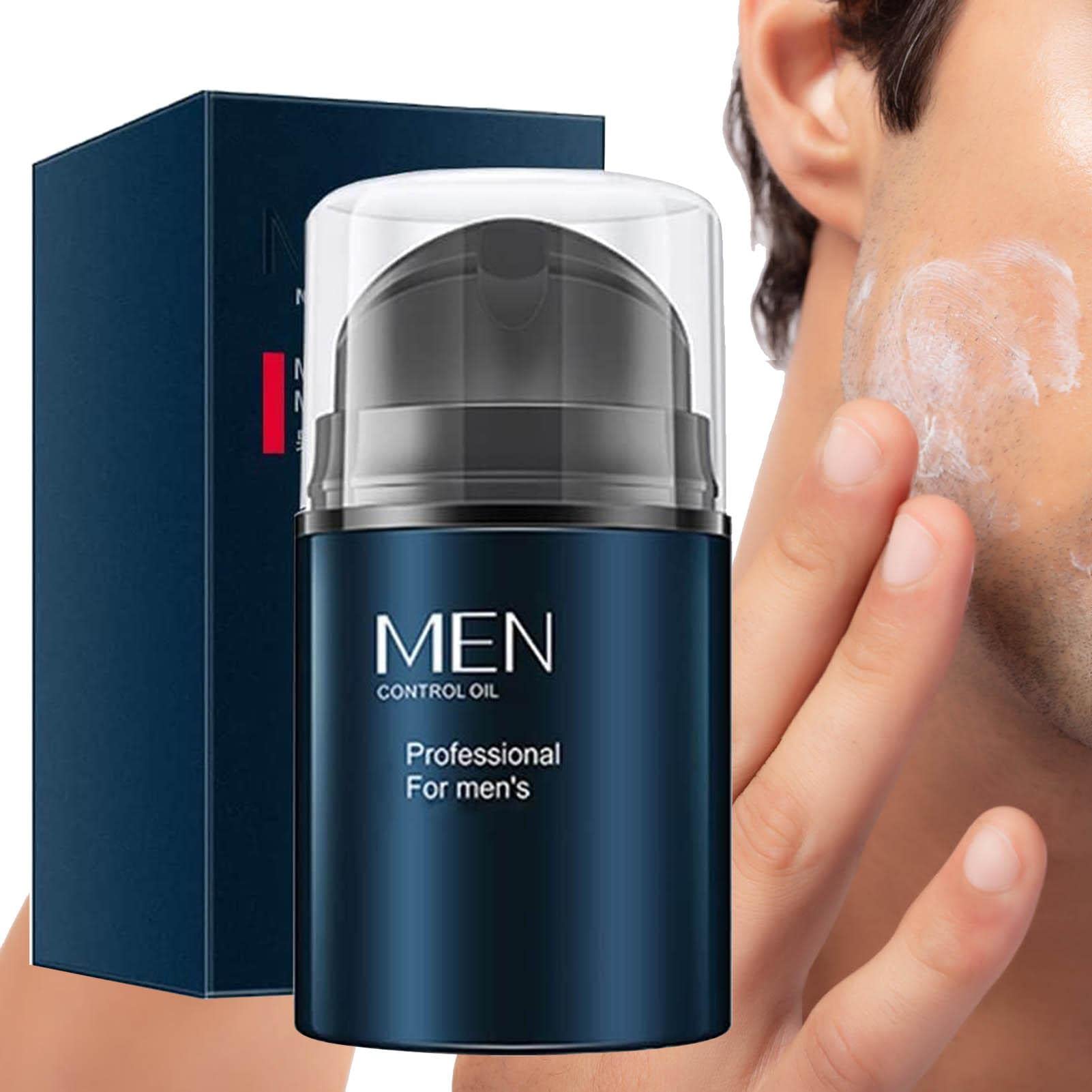 RedMapleTEK 5 Pcs Men's All-in- Face Cream | Cream For Men, Brightens And Moisturizes Dull, Dry Skin - Natural All-in- Face Cream, Won't Clog Pores For All Skin Types, Including Sensitive Skin