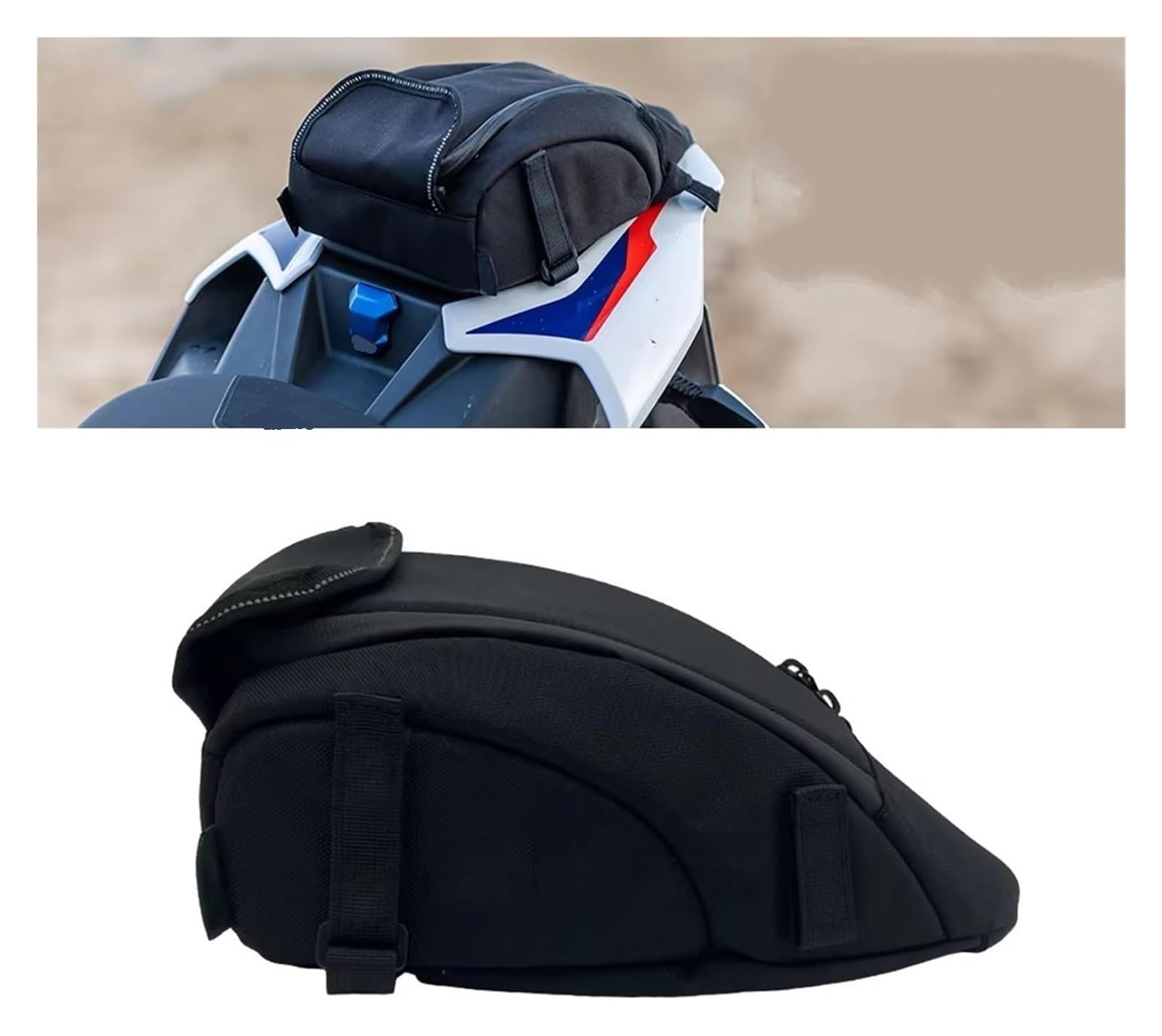 Moto Paraurti Borsa per BMW per S1000 per S10000RR Moto Sport Cuscino Portaoggetti per Sedile Posteriore Borsa da Sella Impermeabile per Attrezzi