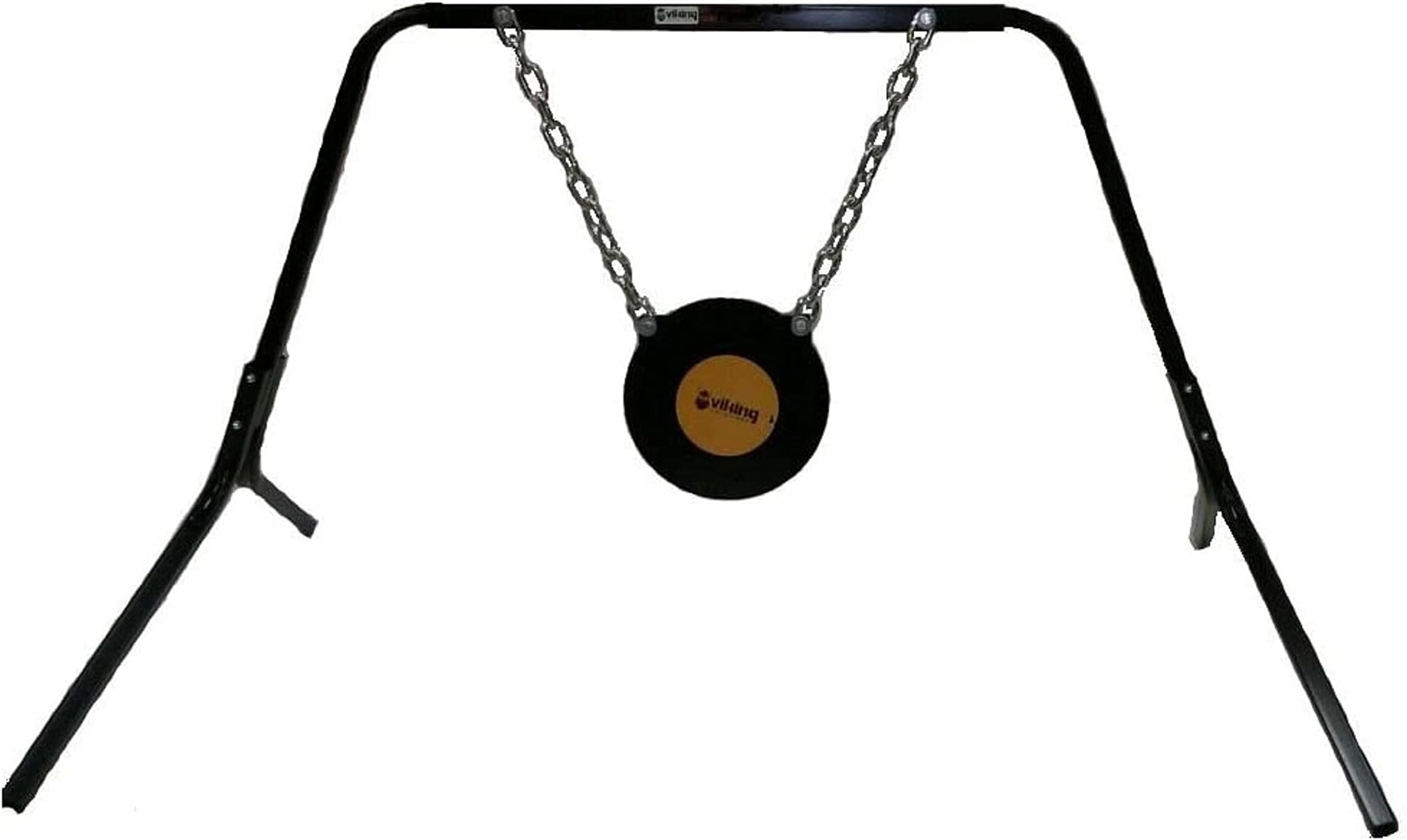 Viking Solutions Complete Gong Target System - Durable Easy to Set Up Shooting Gear - Proof Chain and Hardware Included