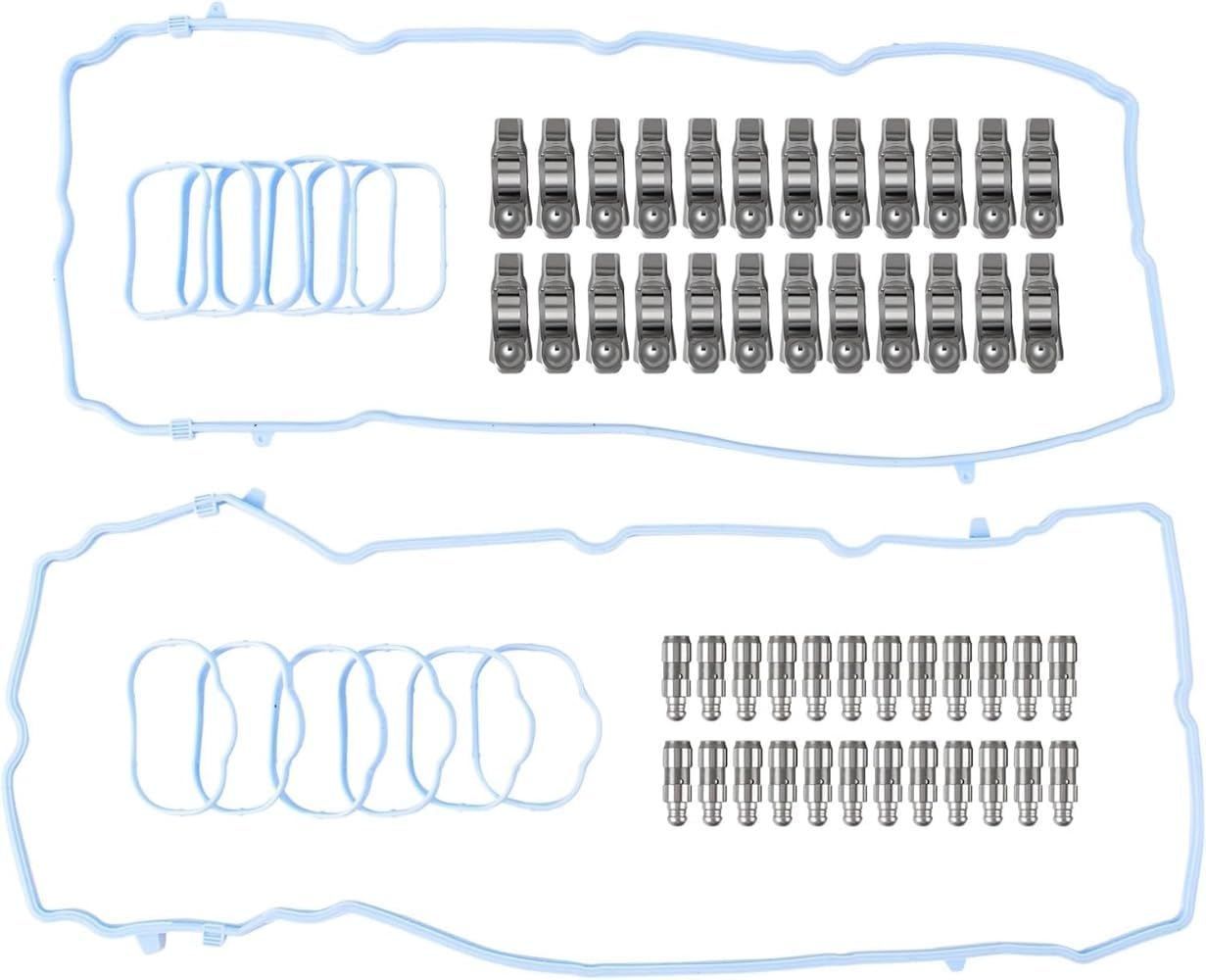 5184296AH Valve Gaskets Rocker Arms Kit, Compatible With 3.6L V6 DOHC Cars & SUVs 2011-2016
