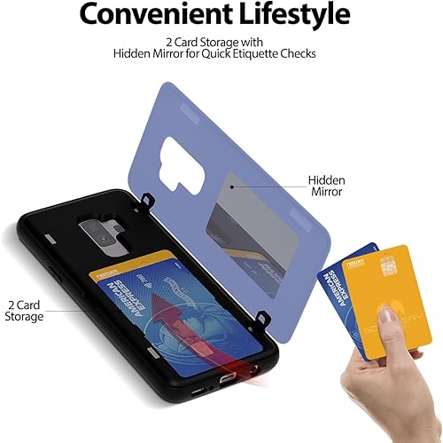 Miniatura 363 de GOOSPERY Parachoques magnético para puerta compatible con Galaxy S23, tarjetero tipo cartera, cierre automático, protección de doble capa resistente