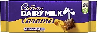 Cadbury Dairy Milk Caramel Chocolate Bar, 180g