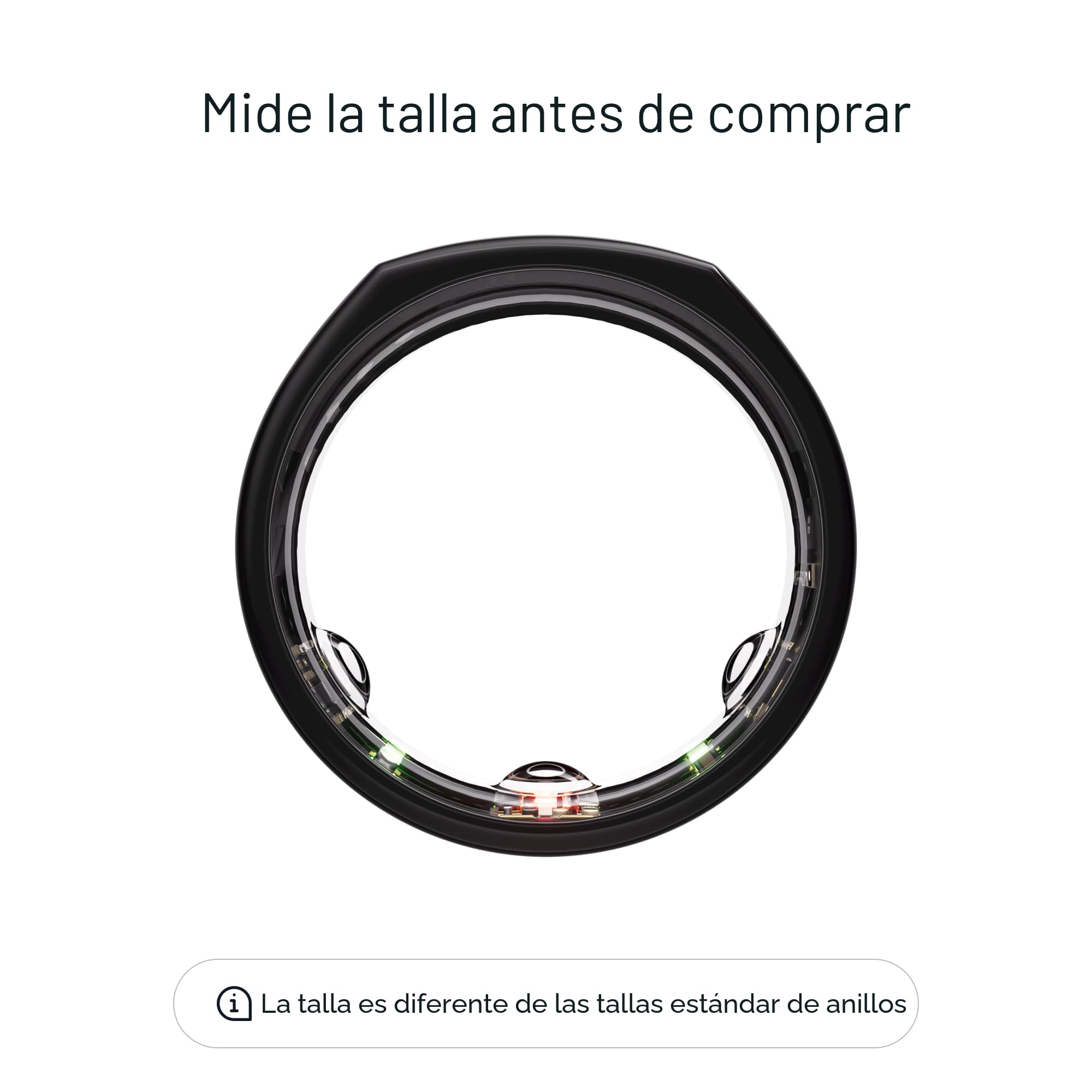 Amazon.com: Anillo Oura Gen3 Heritage - Negro - Talla 6 - Anillo