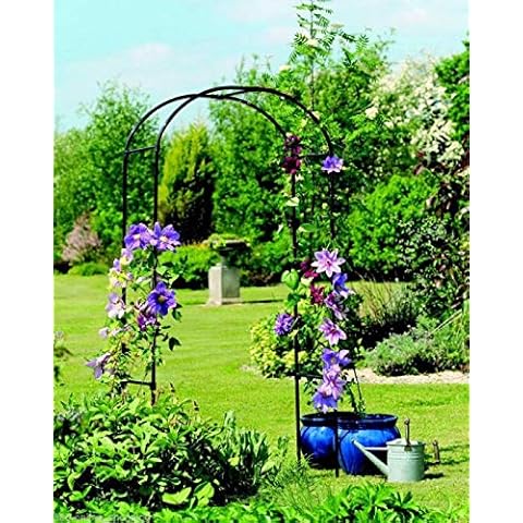 Garden Mile 2.4m Metal Garden Arch Cover