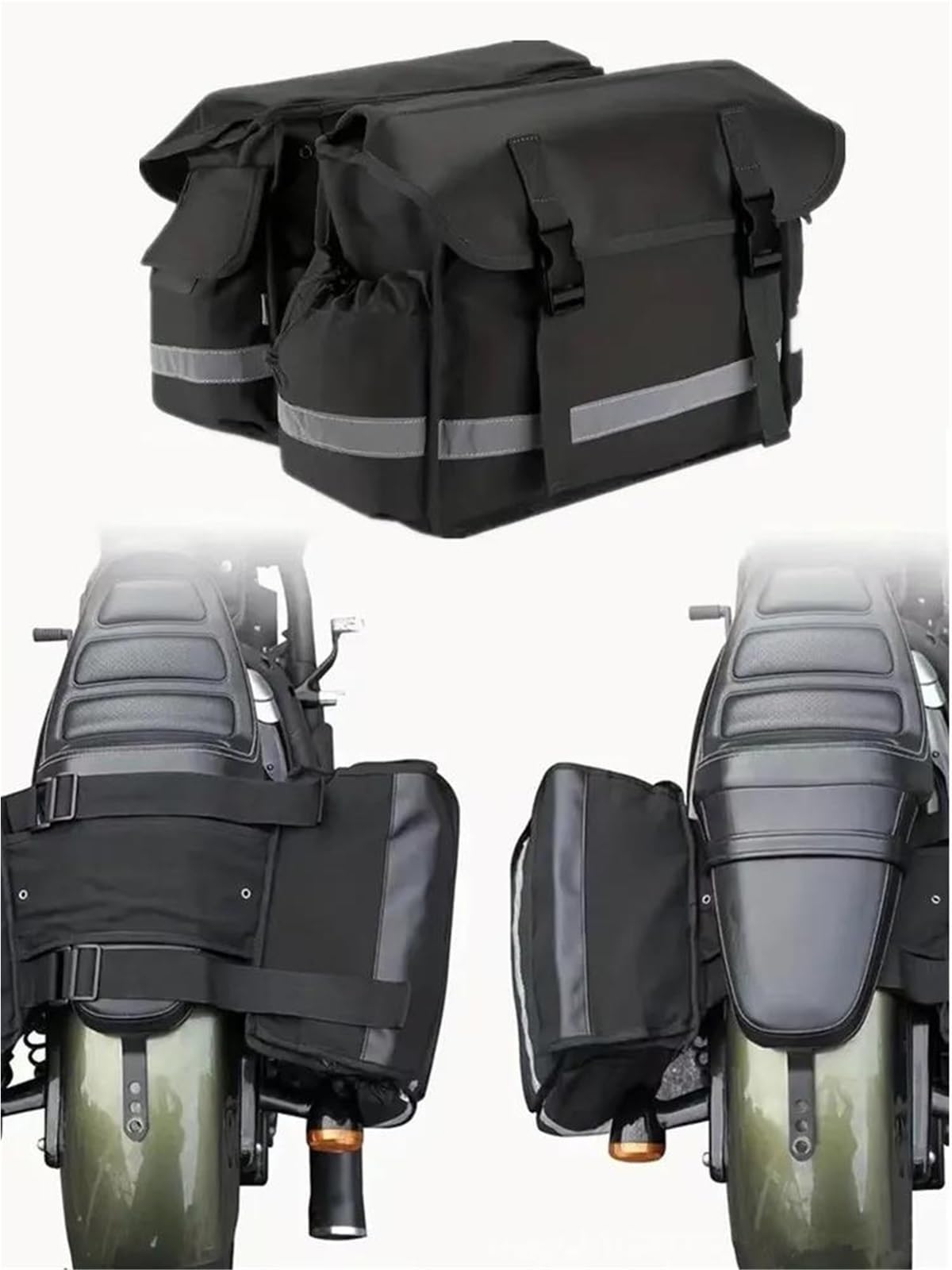 Accessori Moto Borsa Da Viaggio In Tela Impermeabile Per Shadow(Style 5)