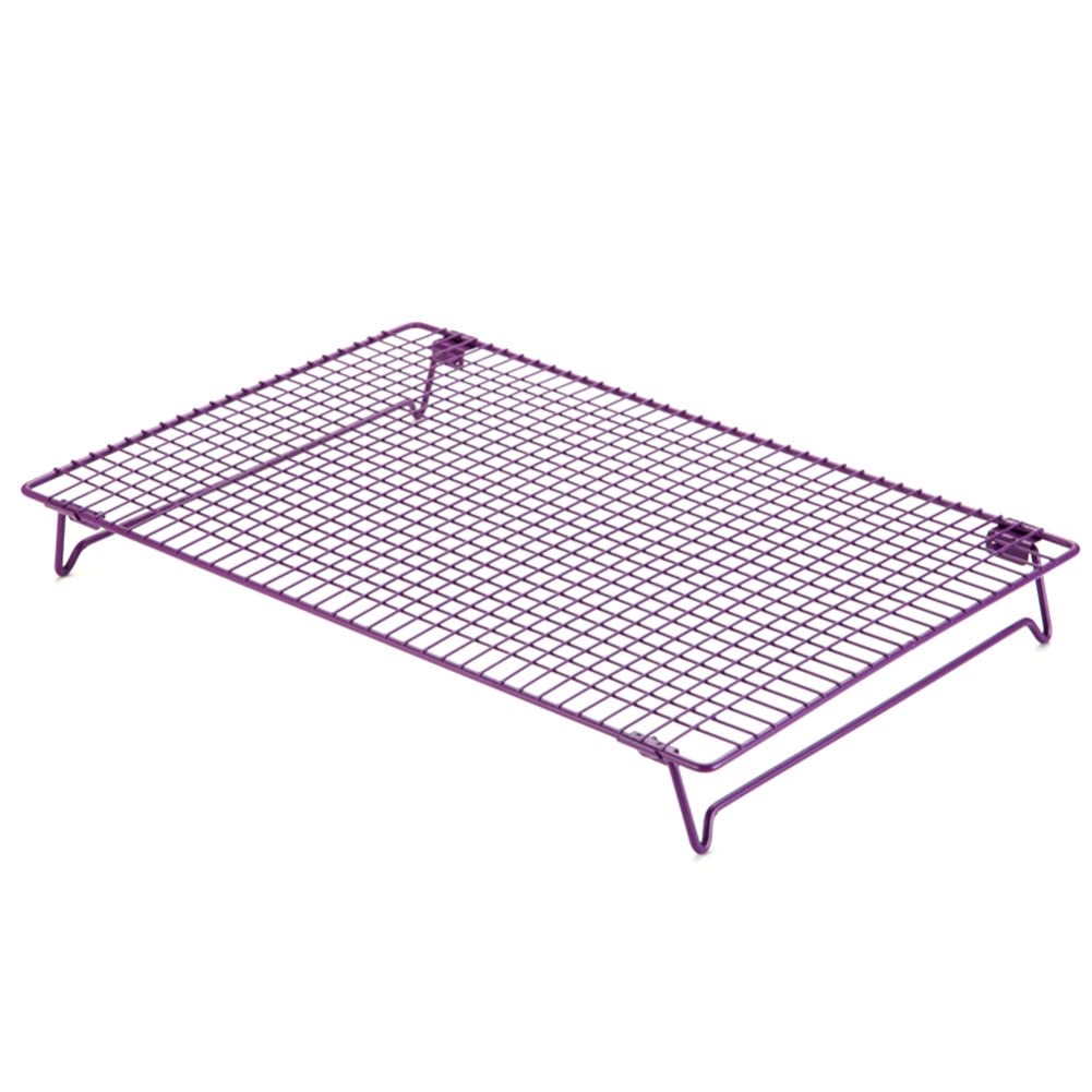 Baking Cooling Rack, Stainless Steel Oven Cooling Nets Baking Bread Drying Roasting Rack, Durable, Easy Clean, 16.5 x 11.5 x 2 inches