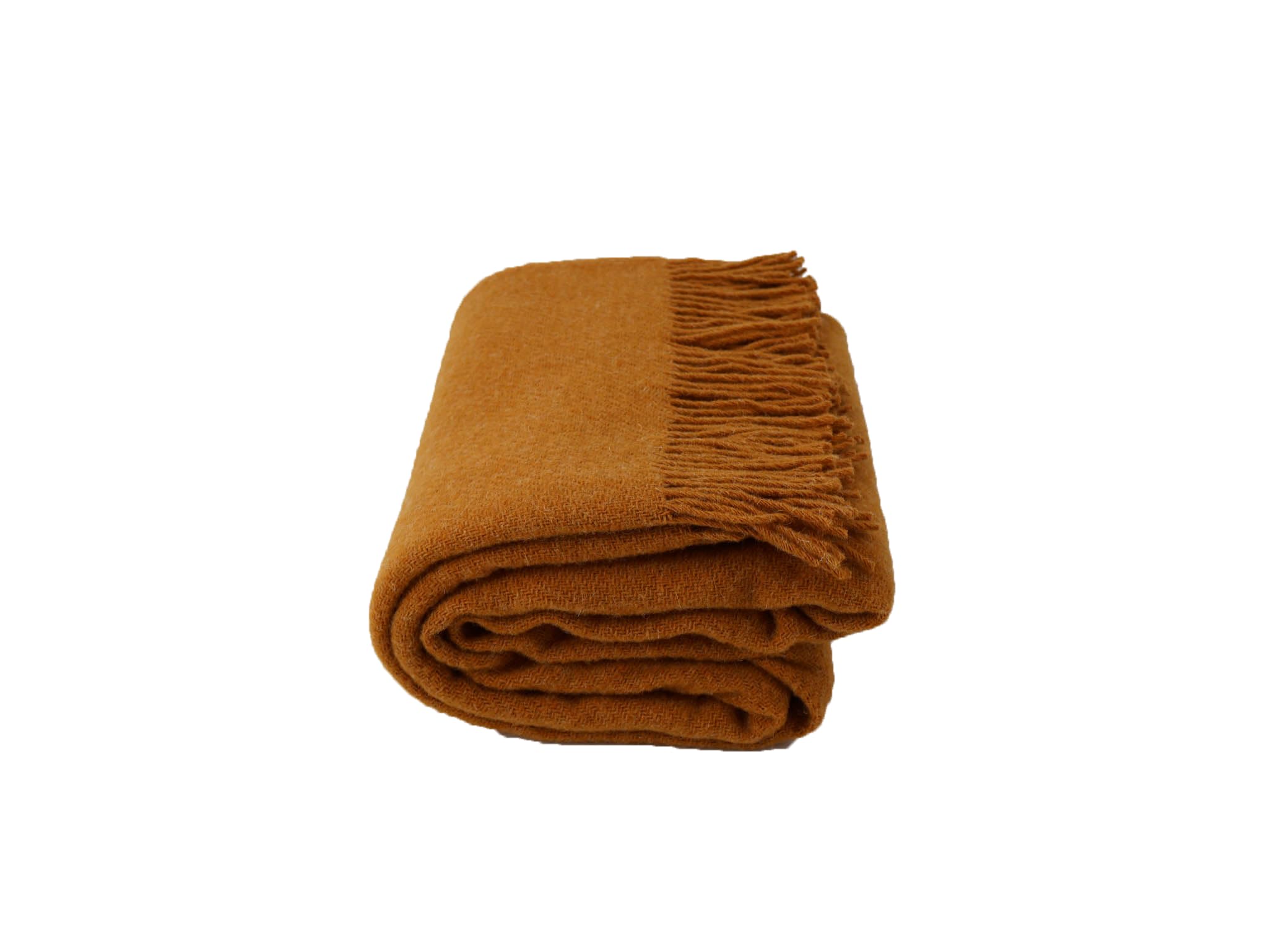 GLAESER Coperta – fair de Luxe pura lana | coperta in 100% lana | coperta per divano/divano | morbida e avvolgente | (Mel Arrowwood)