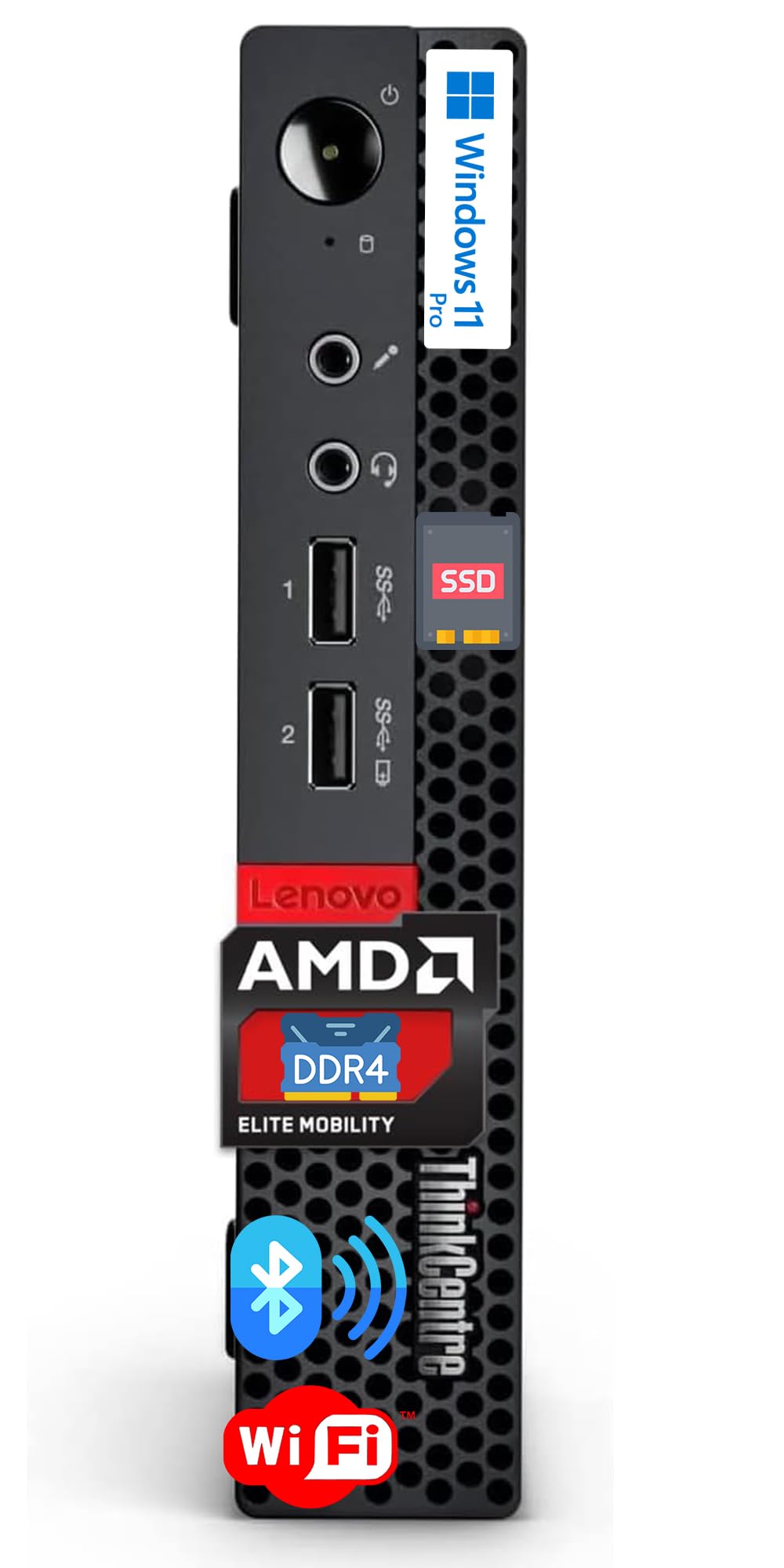 ミニPC ThinkCentre Win11 Office2021 SSD新品 Amazon.com: Lenovo ThinkCentre Micro Desktop, 16GB DDR4 RAM, 512GB