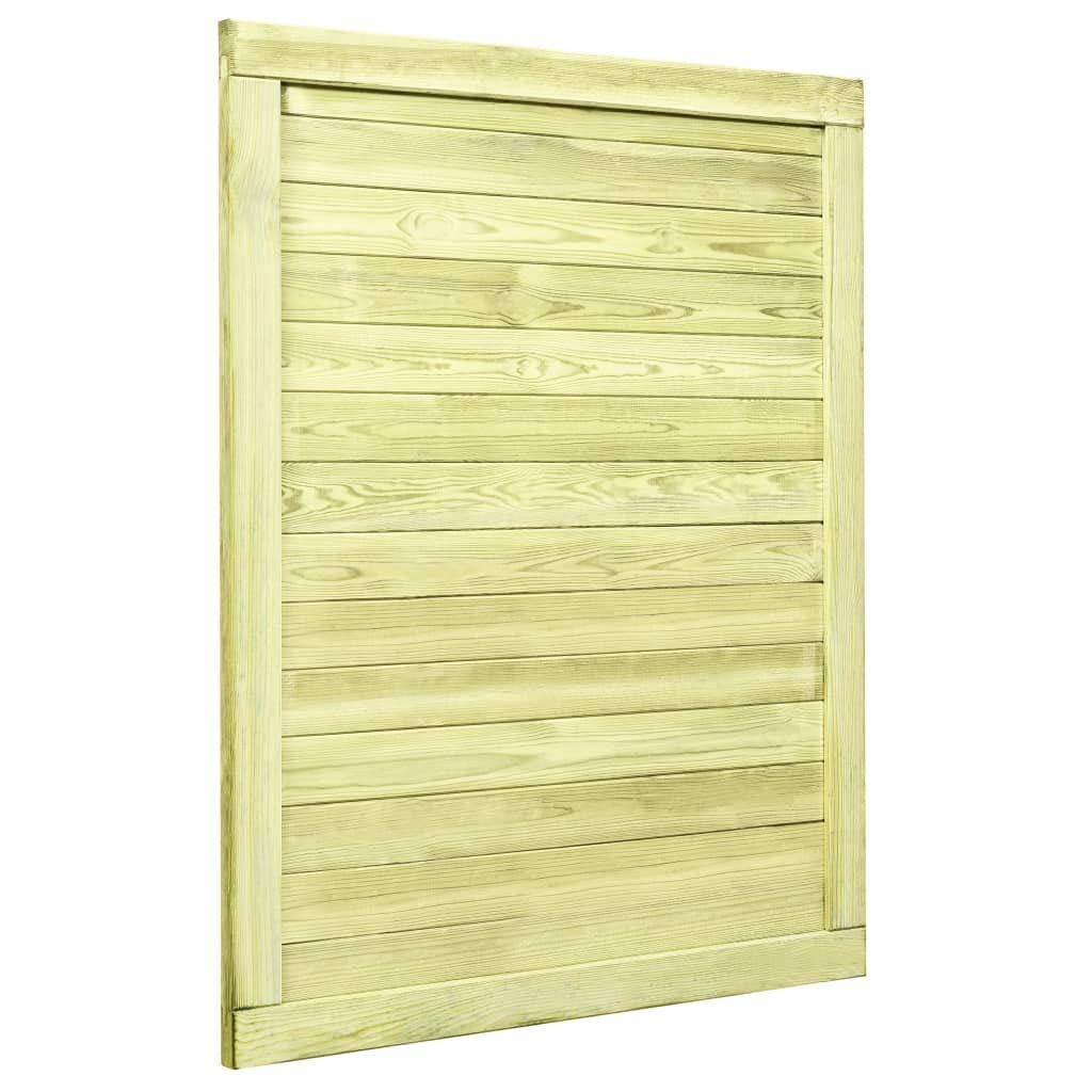 Holz Gartentor Eingangstor 100 x 125 cm Grün Privatsphäre Sicherheit