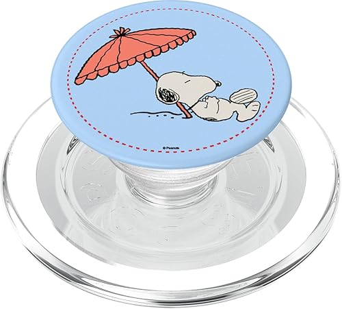 Peanuts Snoopy Beach Bum PopSockets MagSafe PopGrip para iPhone
