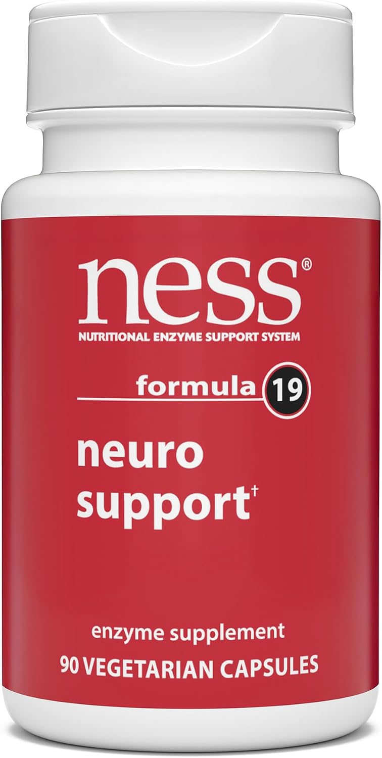 Ness Enzymes - Neuro Support #19 90 caps [Health and Beauty]