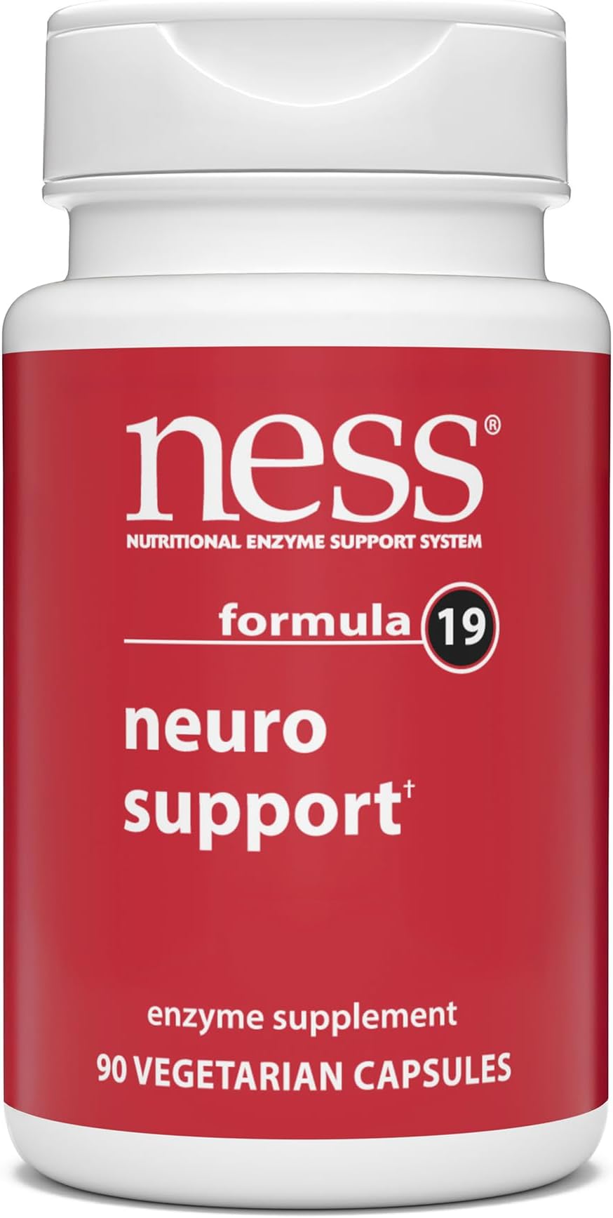 Ness Enzymes - Neuro Support #19 90 caps [Health and Beauty]