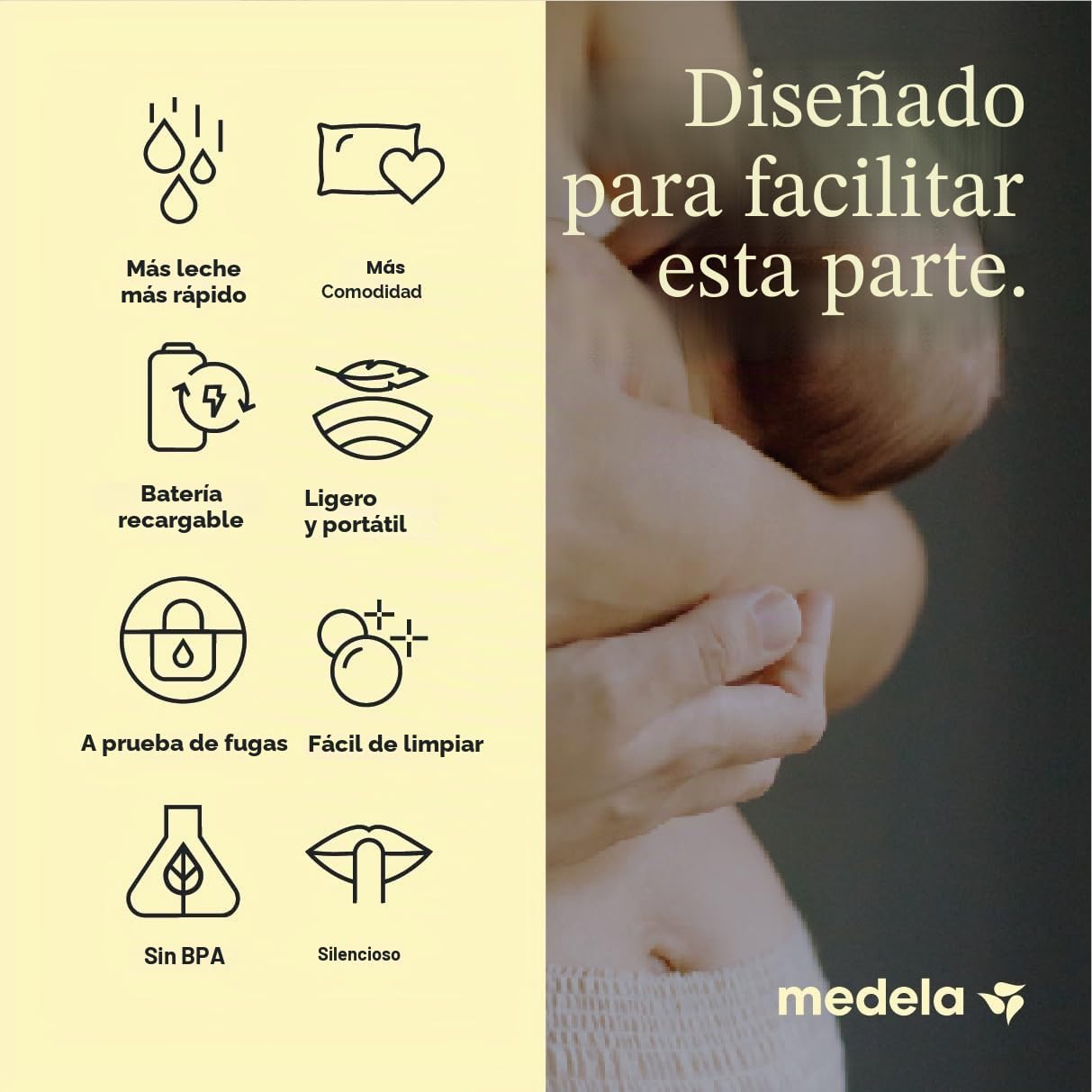 New Medela Pump in Style Pro+, extractor de leche, recargable, grado hospitalario, doble sacaleches eléctrico