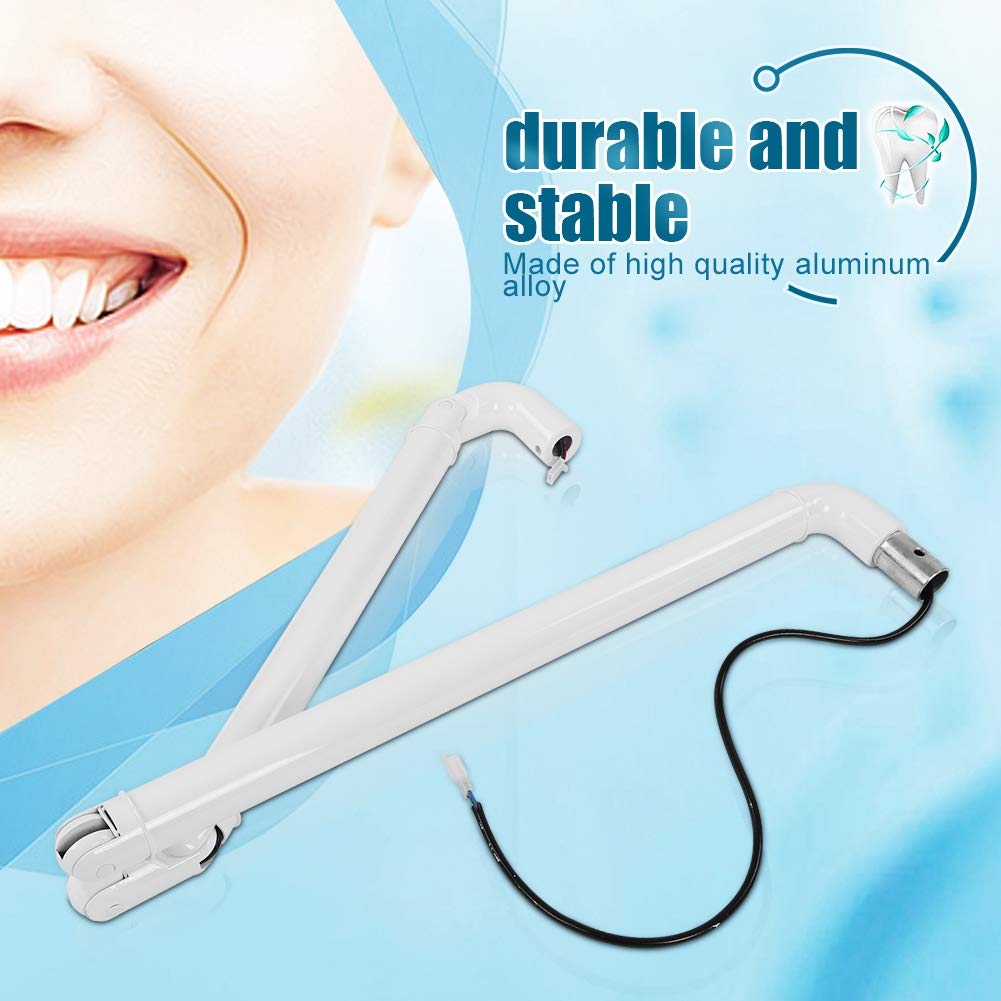 Braccio della lampada dello sterzo dentale, braccio della lampada dentale Stabile in lega di alluminio Durevole Facile da installare per la sedia del riunito odontoiatrico