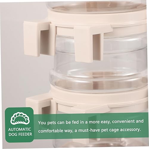 Miniatura 9 de Fuente de agua automática del animal doméstico del alimentador del agua del perro ninguna boca del acero inoxidable del escape