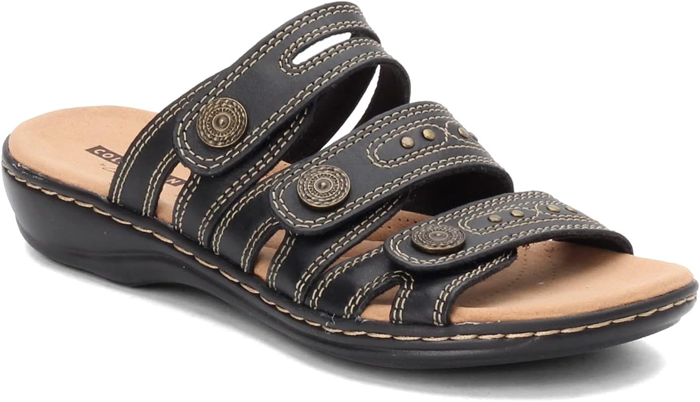 Buy Women's Clarks Leisa Cacti Slide Sandal at Ubuy France
