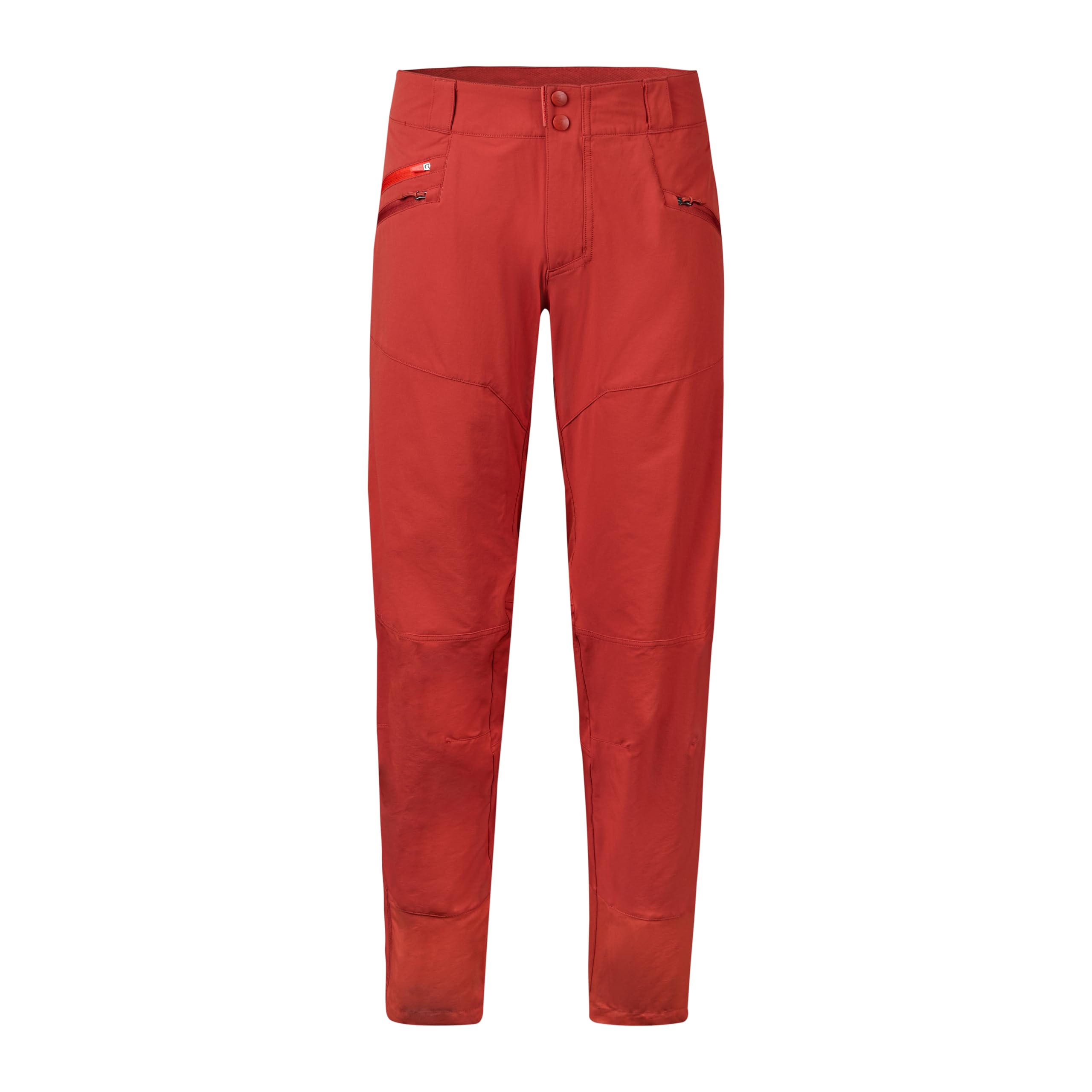 Endura Mens SingleTrack Mountain Cycling Pants ClickFast Liner Compatible Brick Red, Large