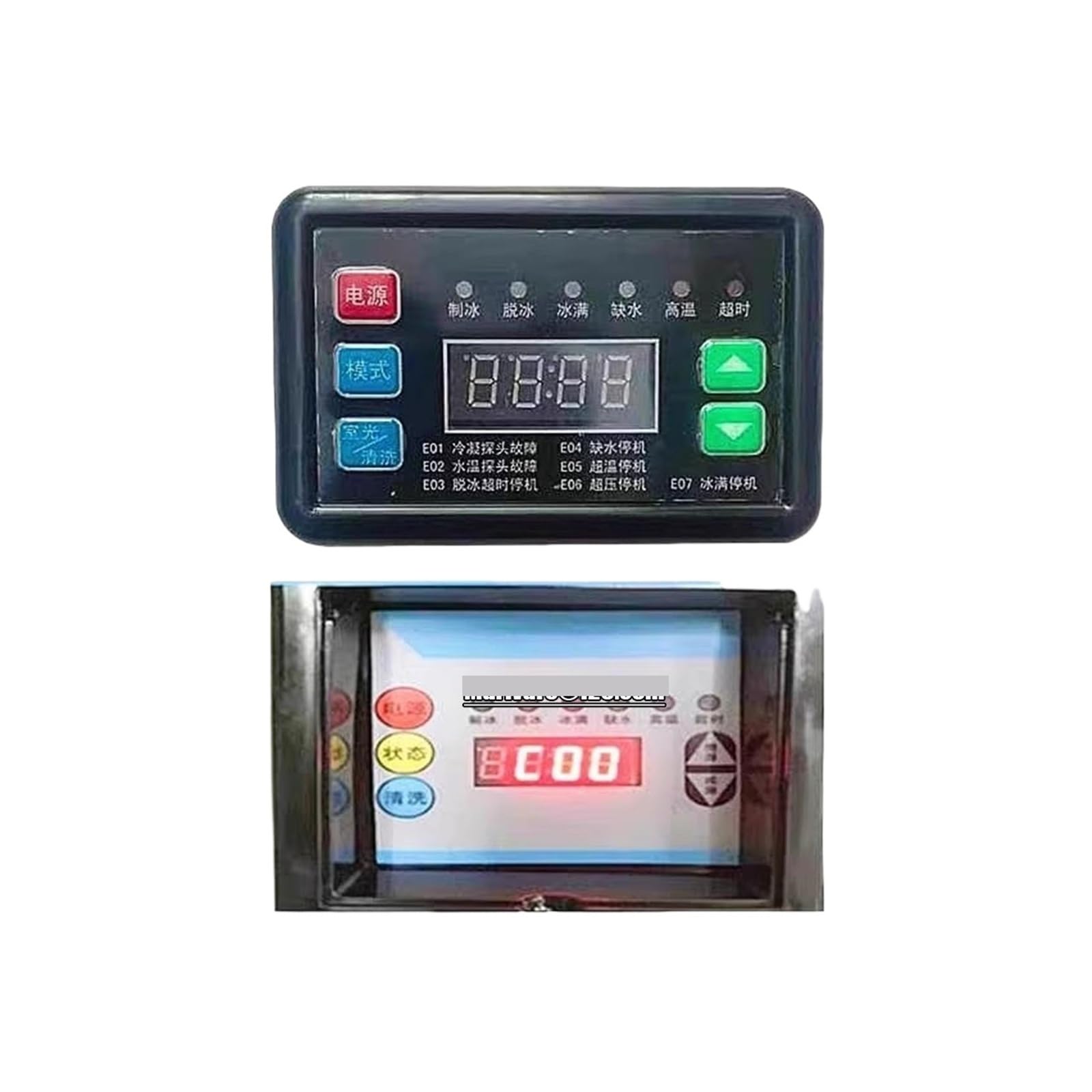 Tablero De Control Universal Tablero De Computadora Tablero Principal Con Pantalla De Visualización, Compatible Con YIKAFU, KK60 KK90 120 KK150 Máquina for Hacer Hielo