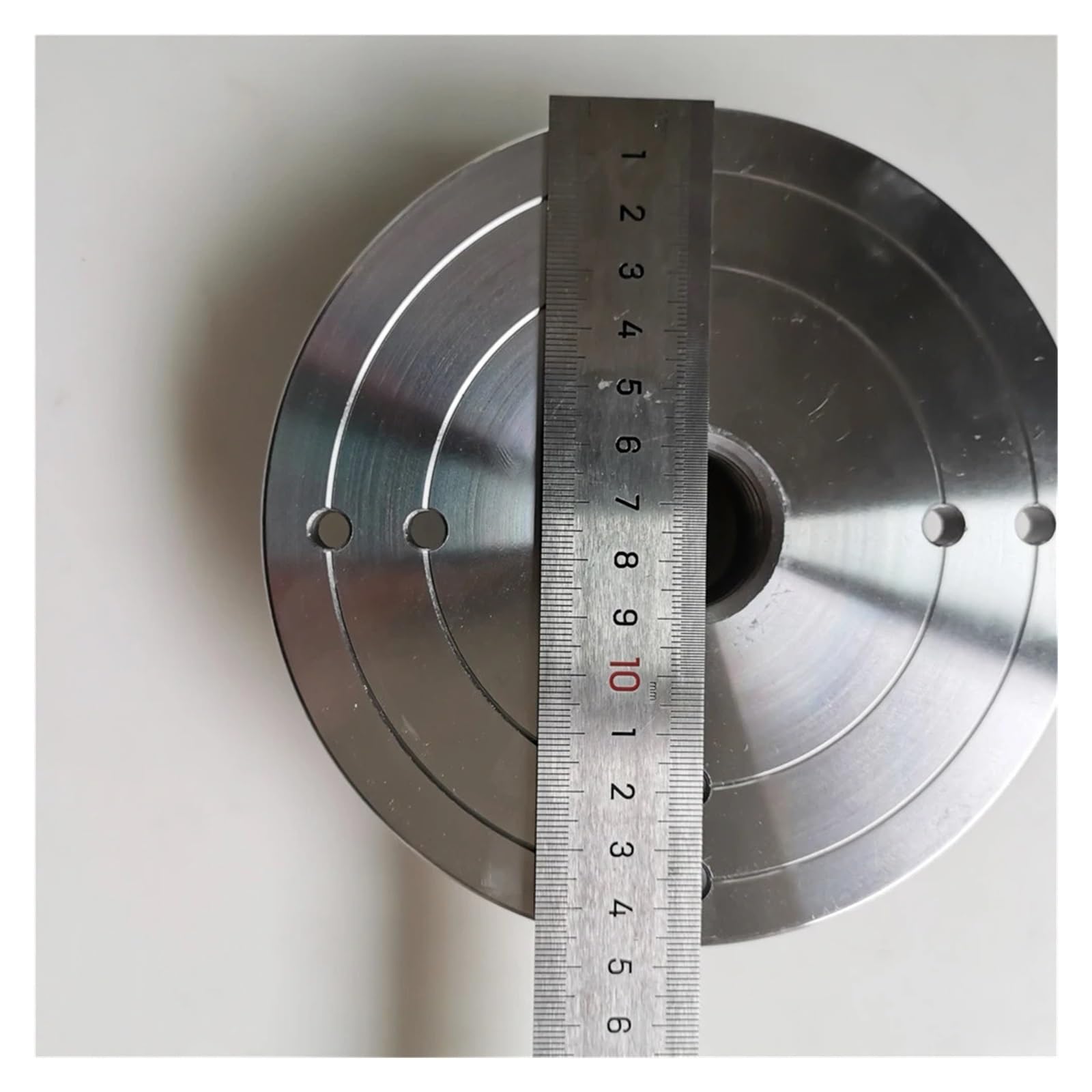 M33*3,5/1" 8TPI Frontplattenflansch for Holzdrehmaschine (Color : 4InchM33)