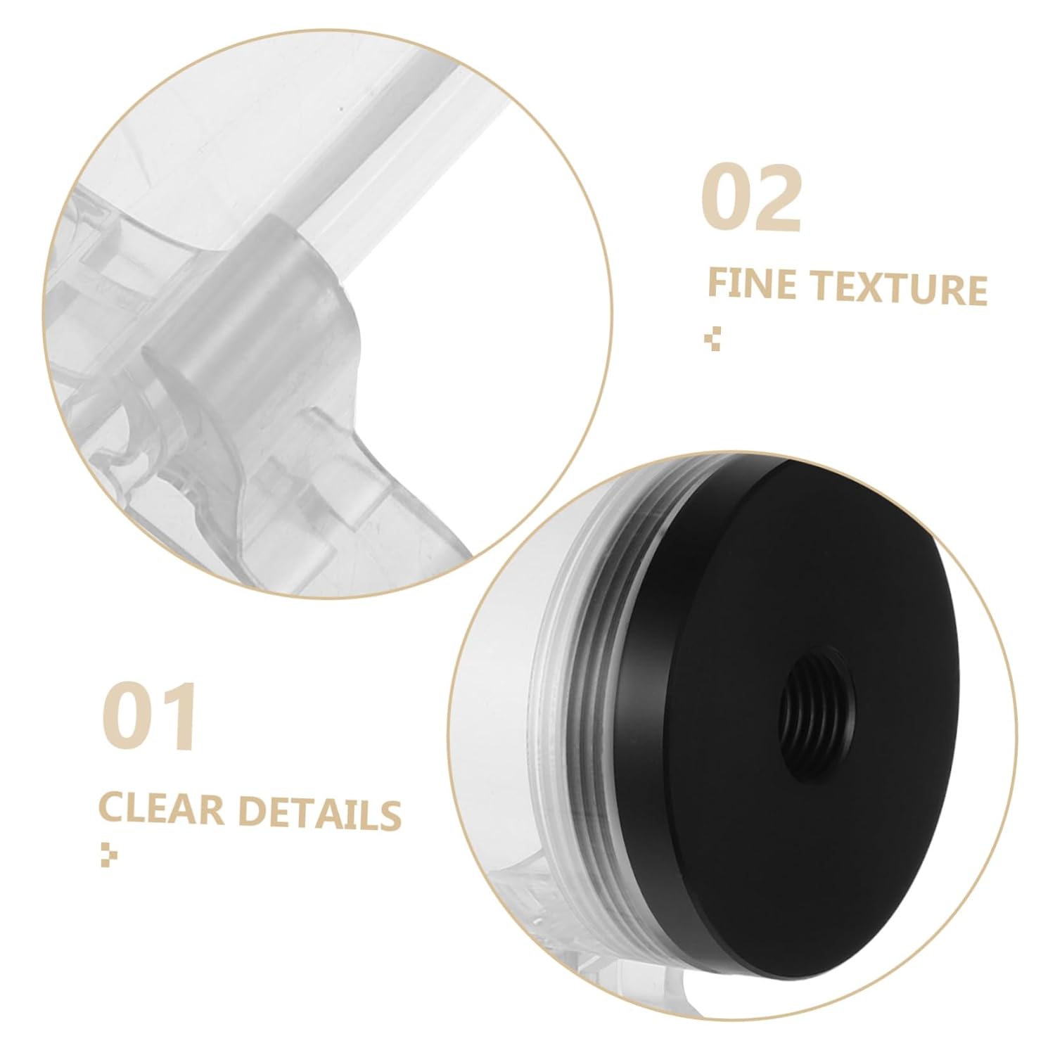 16cm Computer Water Cooling Reservoir Tank Cylindrical G1/4 Thread