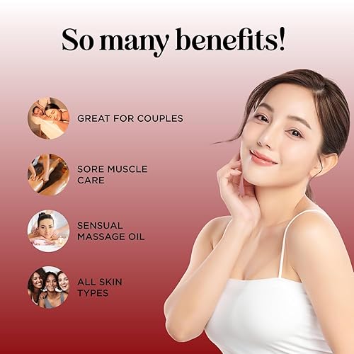 Miniatura 3 de Aceite de masaje relajante para terapia de masaje, aceite de masaje de cuerpo completo de aromaterapia con encantadores aceites esenciales de