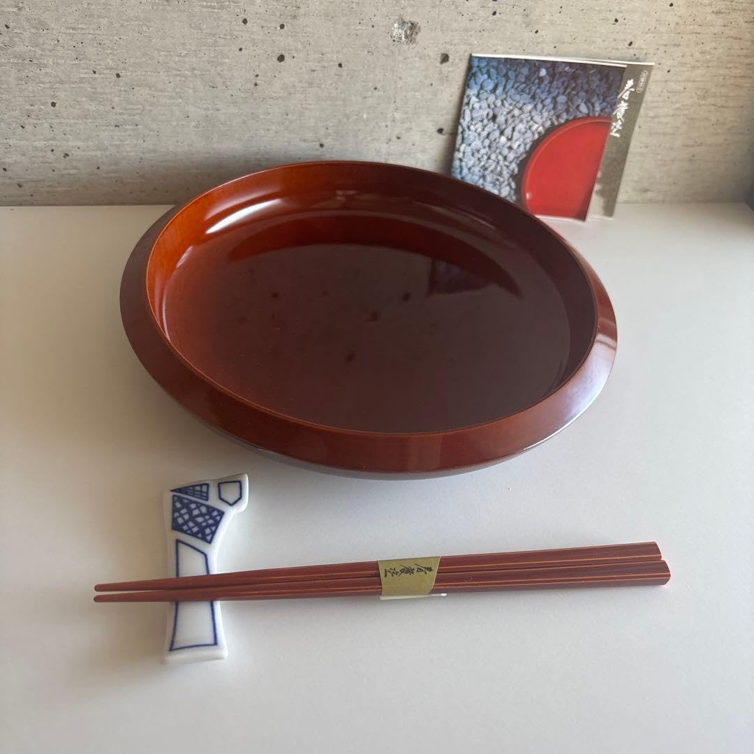 春慶塗飛騨高山　菓子器　箸　箸置き新品　箱付き Amazon.co.jp: 飛騨高山 春慶塗 器 箸 箸置きセット 来客用 木箱付き